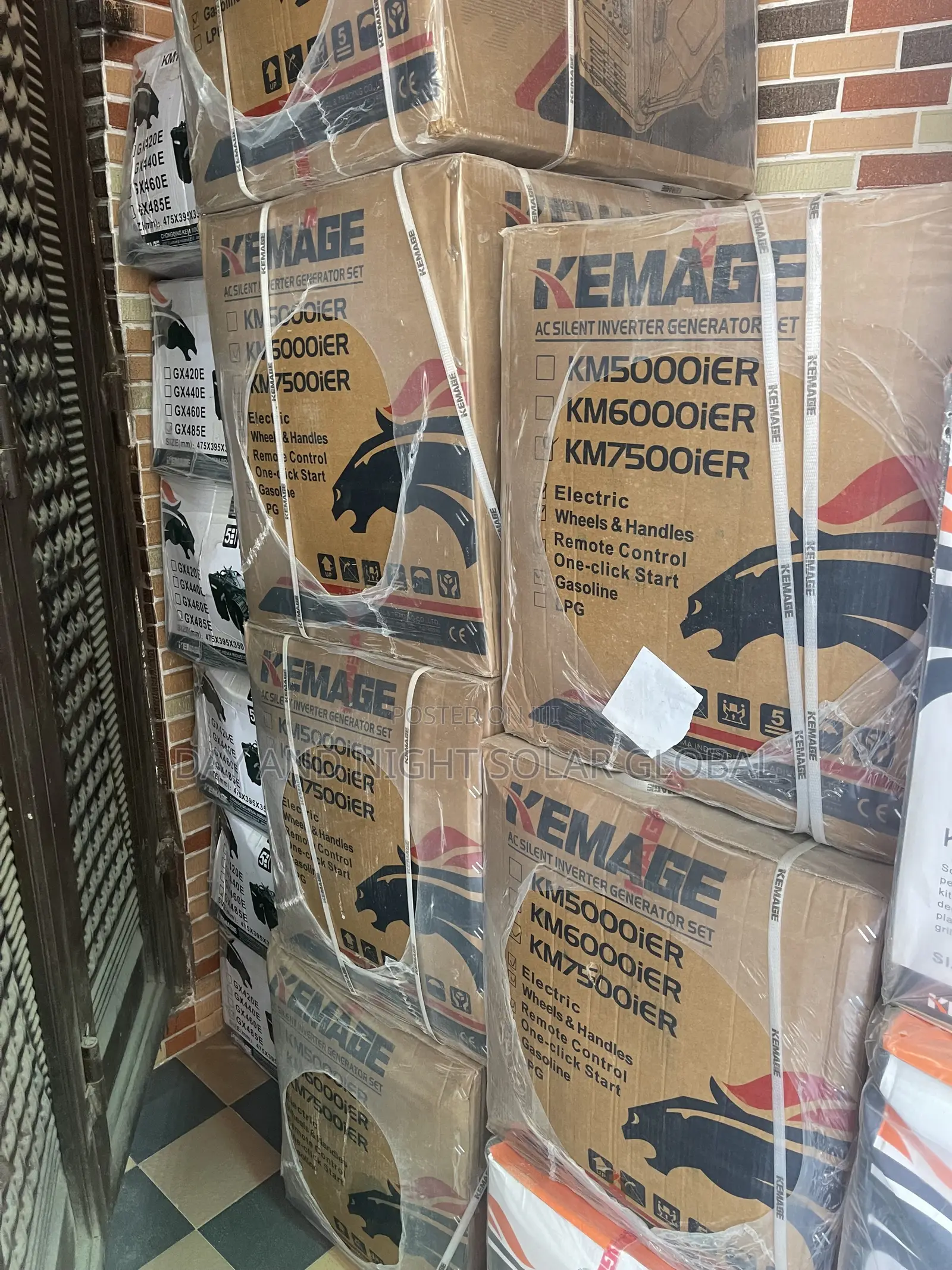 KM14000ie 9.8kva Silent Inverter AC Generator