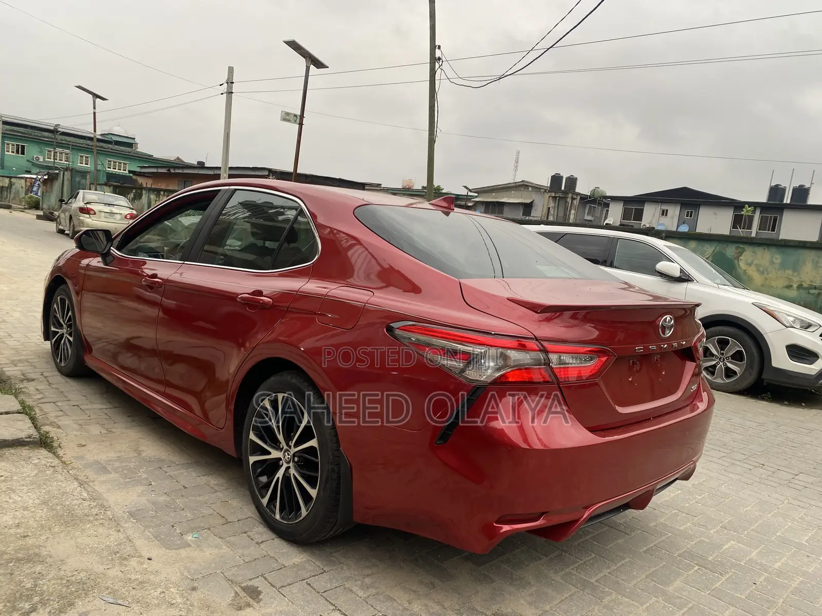 Toyota Camry SE (2.5L 4cyl 8A) 2019 Red