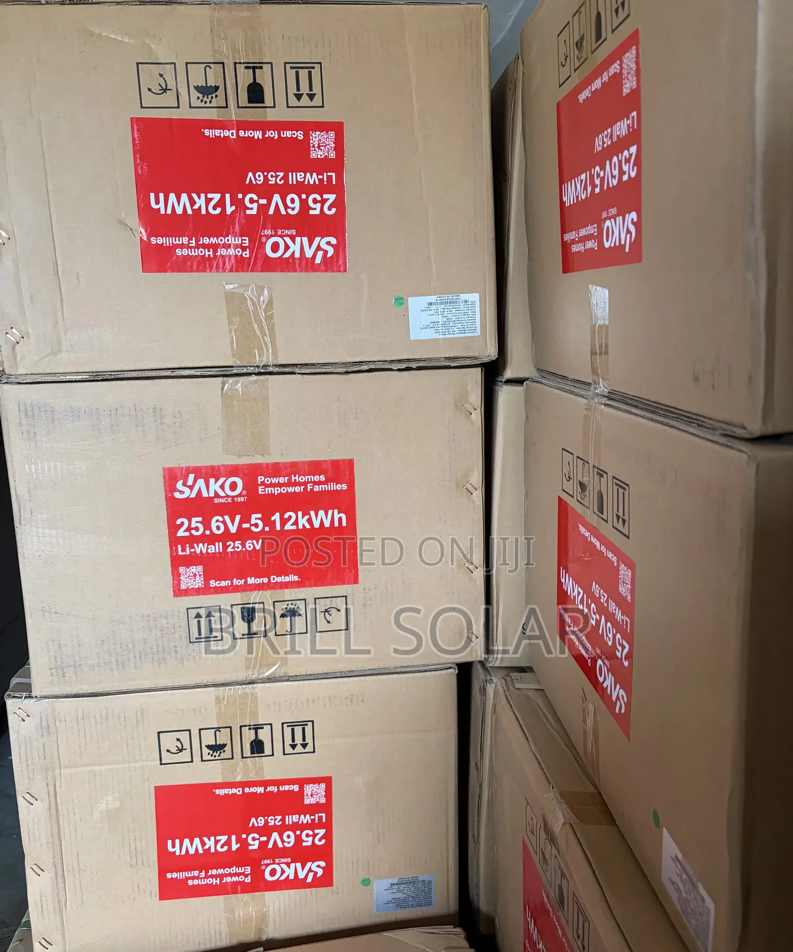 5kWh-25.6v Sako Solar Lithium Battery(Li-Wall)