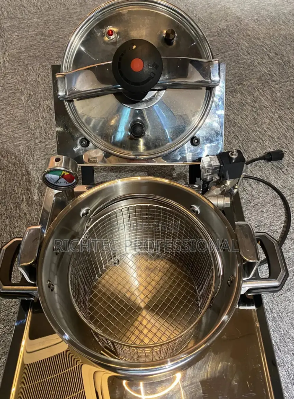 High Quality Stainless Steel Table Top Deep Fryer