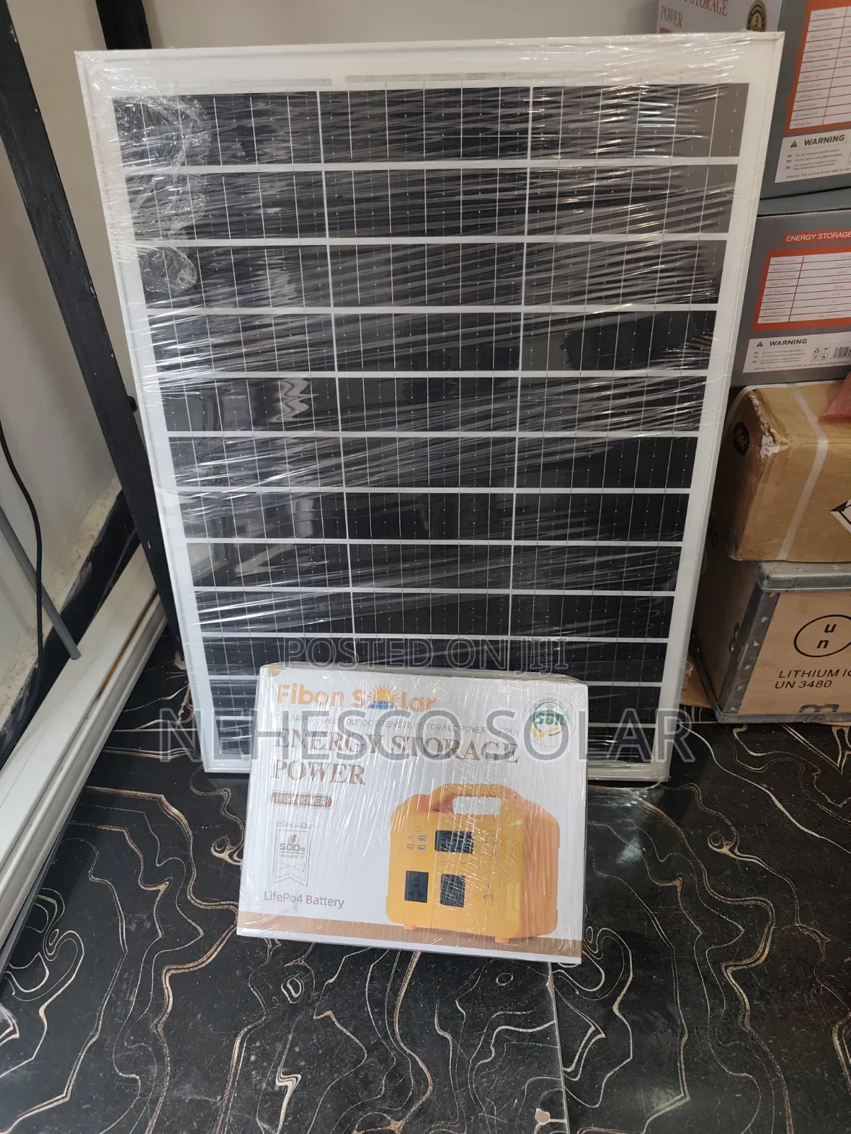 500W Energy Storage Solar System for Homes and Businesses