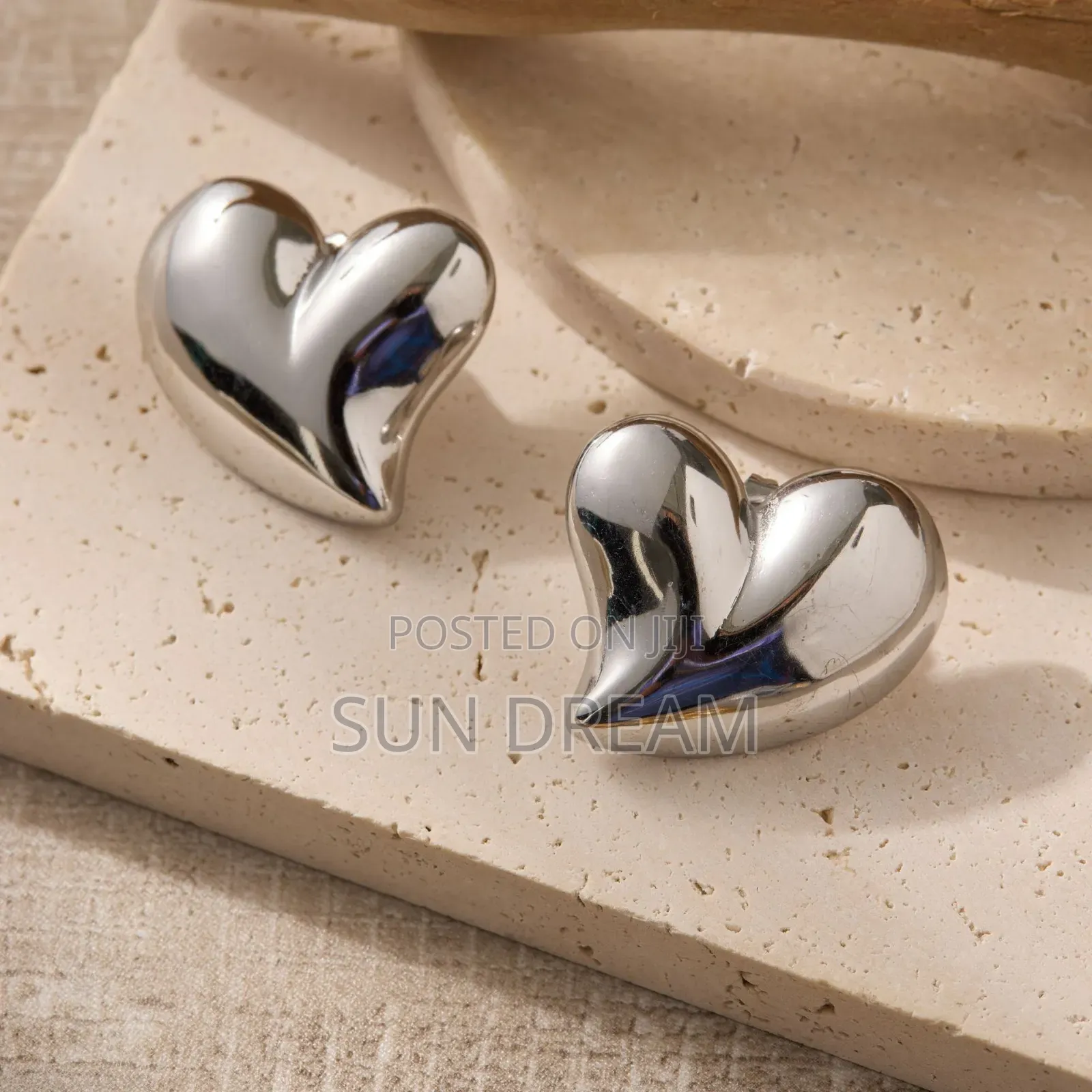 Sliver Heart Trendy Woman's Jewelry Accessory