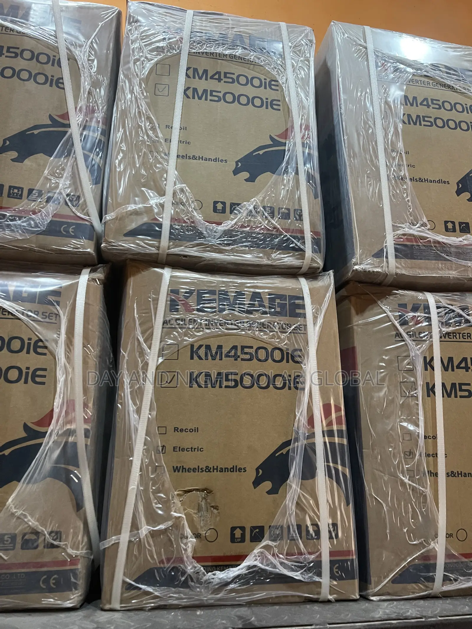 Km6000ier 4.6kva AC Silent Inverter Generator