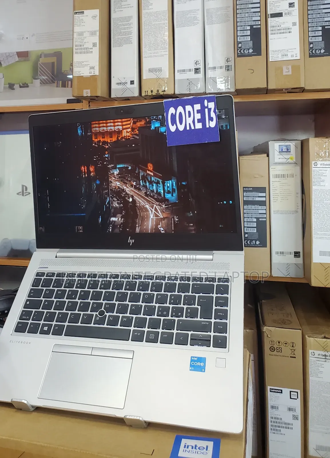 New Laptop HP EliteBook 2170P 8GB Intel Core i3 SSD 256GB