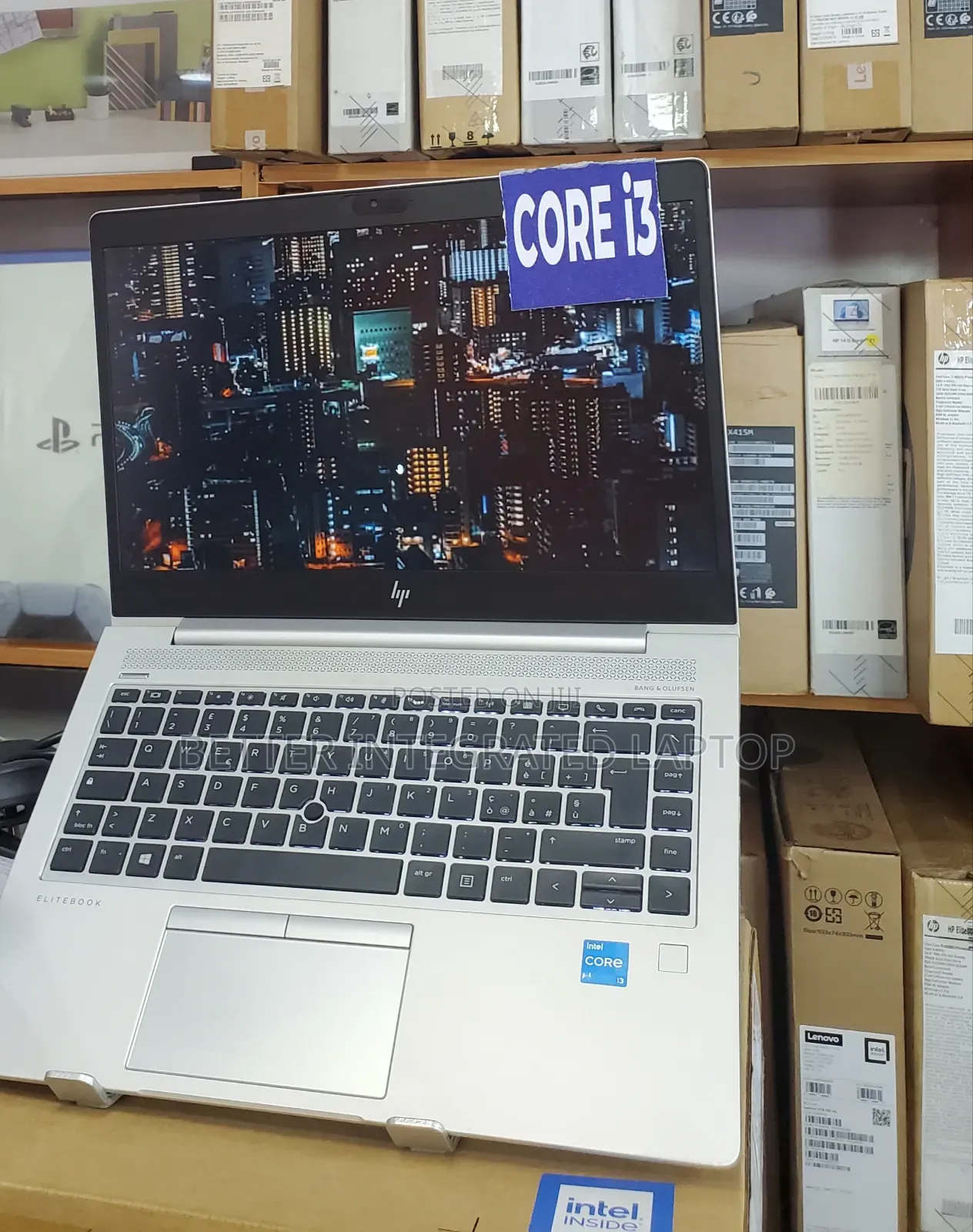 New Laptop HP EliteBook 2170P 8GB Intel Core i3 SSD 256GB