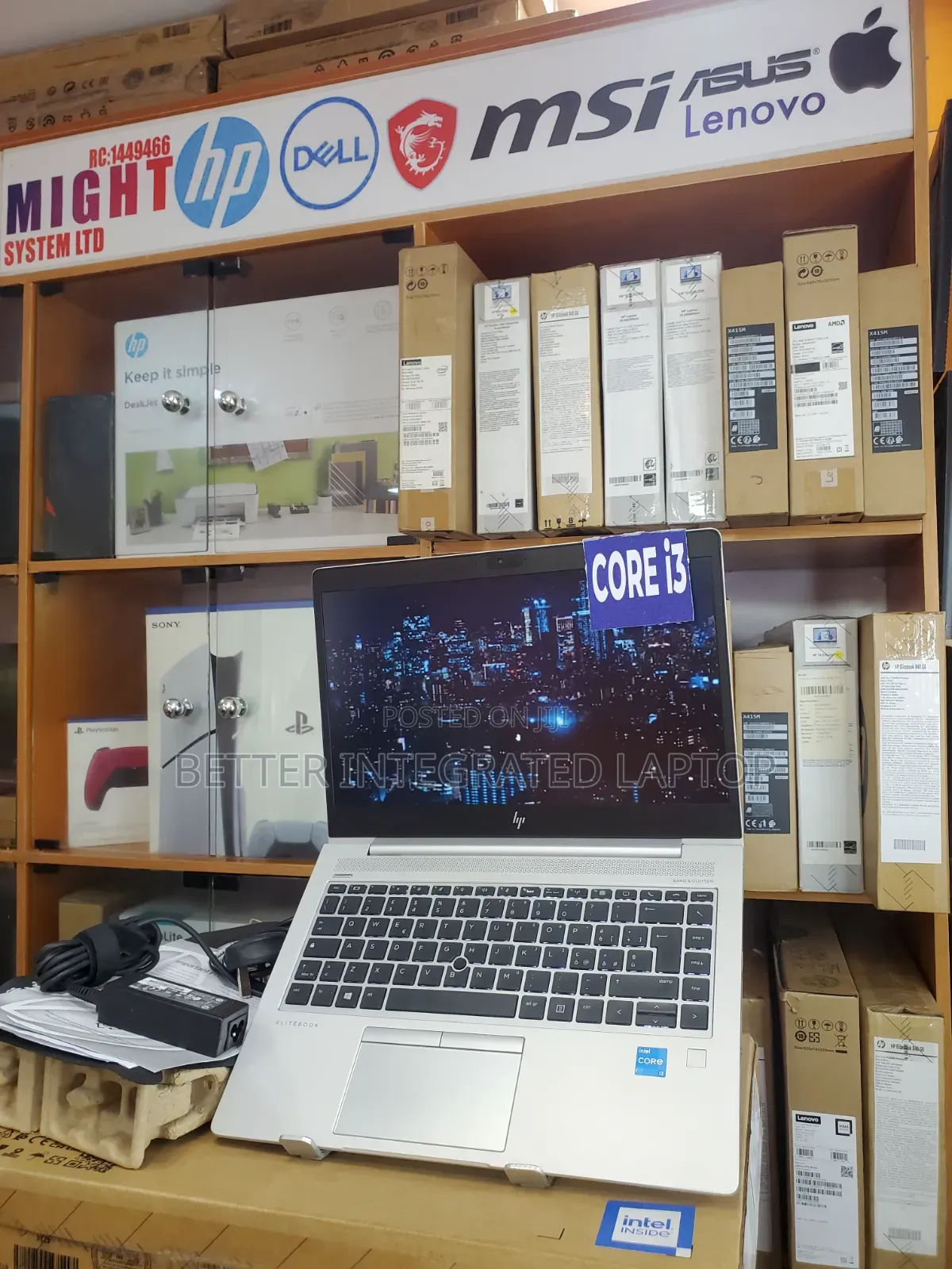 New Laptop HP EliteBook 2170P 12GB Intel Core i3 SSD 256GB