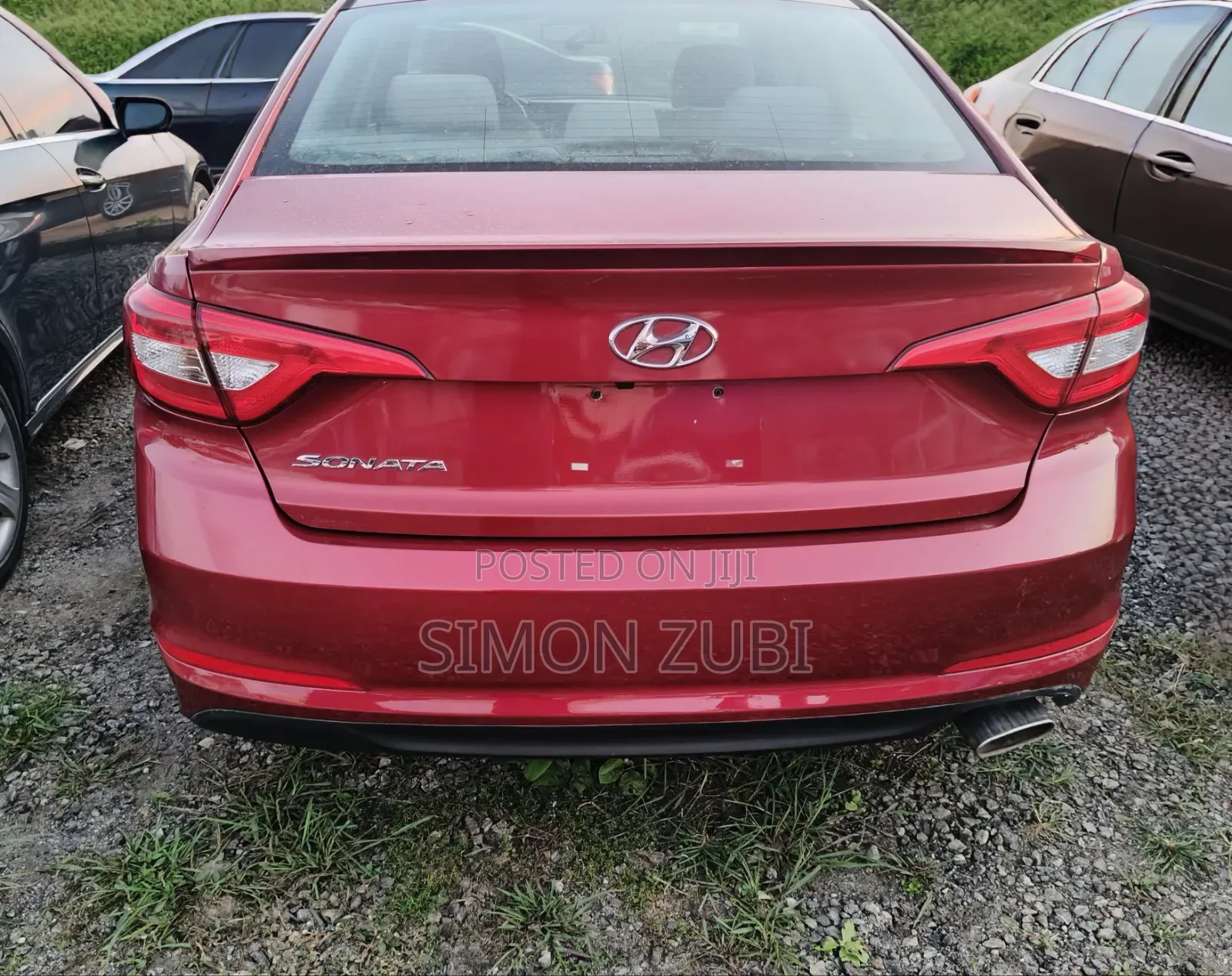 Hyundai Sonata 2015 Red