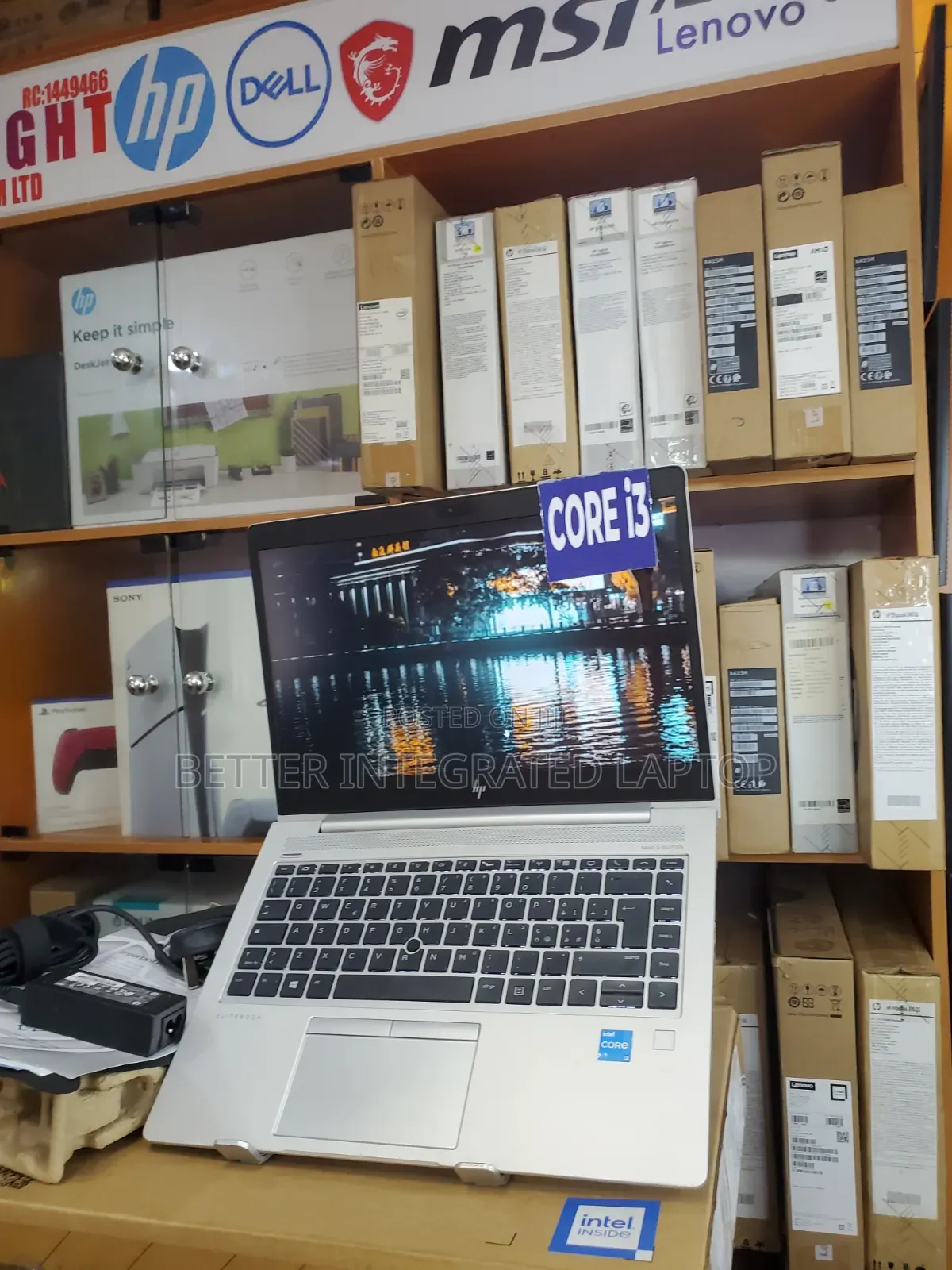 New Laptop HP EliteBook 2170P 16GB Intel Core i3 SSD 256GB