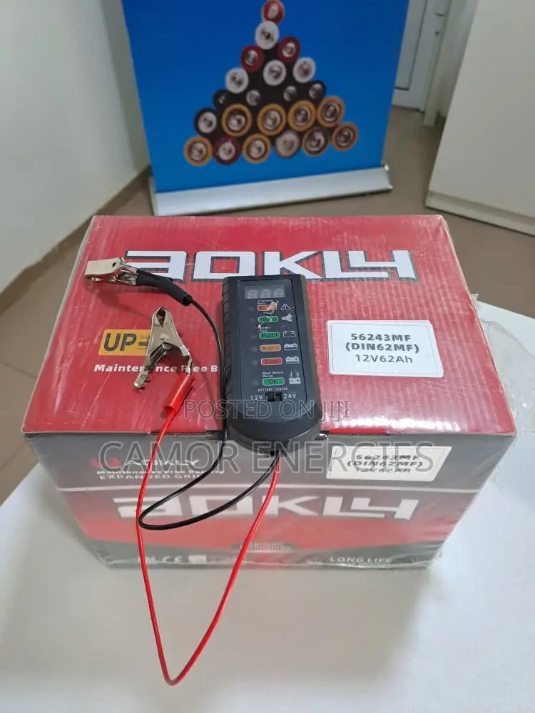 Toyota Camry, Corolla Battery | China Aokly 62Ah | 6-Month Warranty