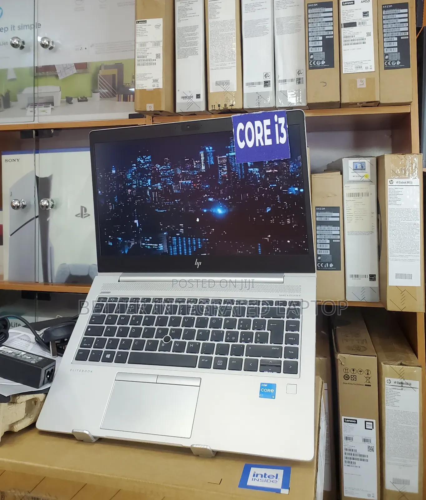 New Laptop HP EliteBook 2170P 16GB Intel Core i3 SSD 256GB
