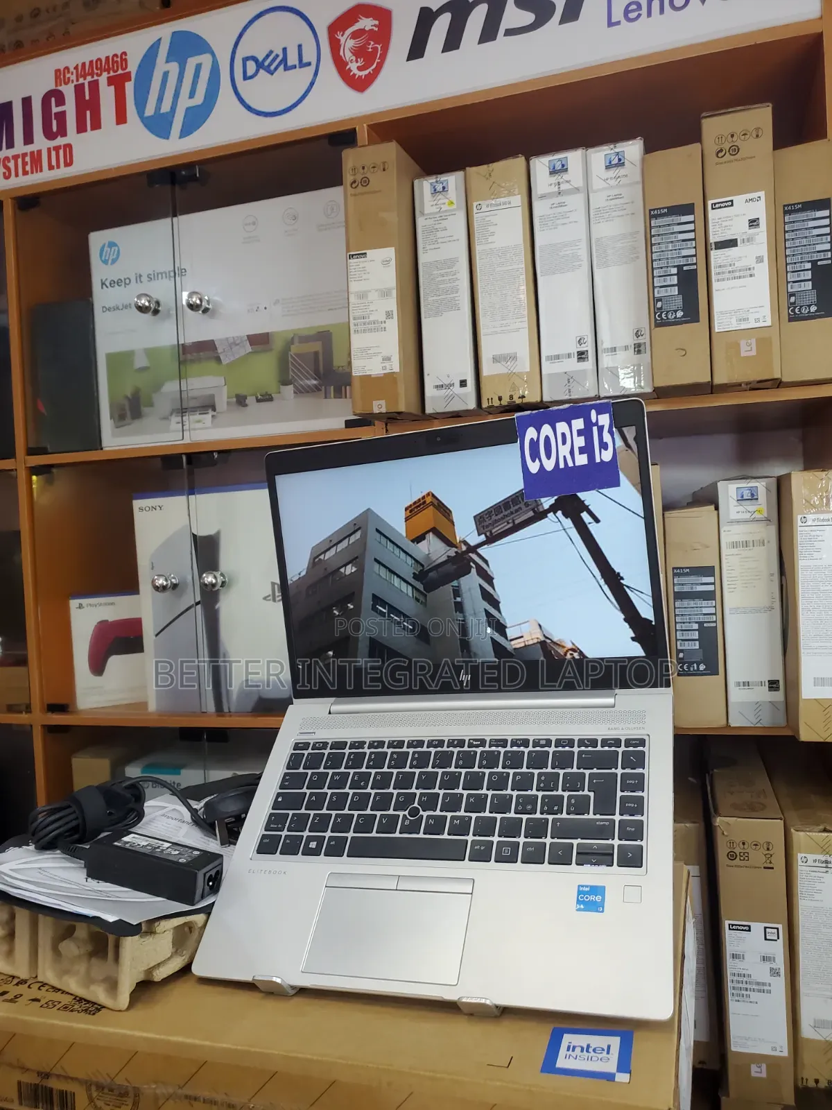 New Laptop HP EliteBook 2170P 4GB Intel Core i3 SSD 512GB