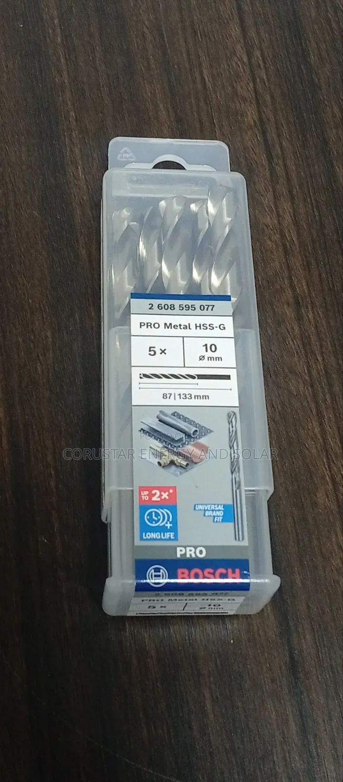 PRO METAL Drilling Bits HSS-G 10mm.