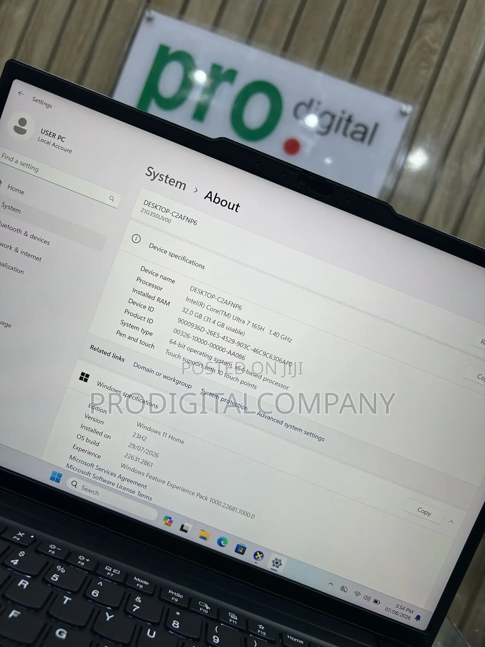 Laptop Lenovo ThinkPad P14s 32GB Intel Core Ultra 7 SSD 1T