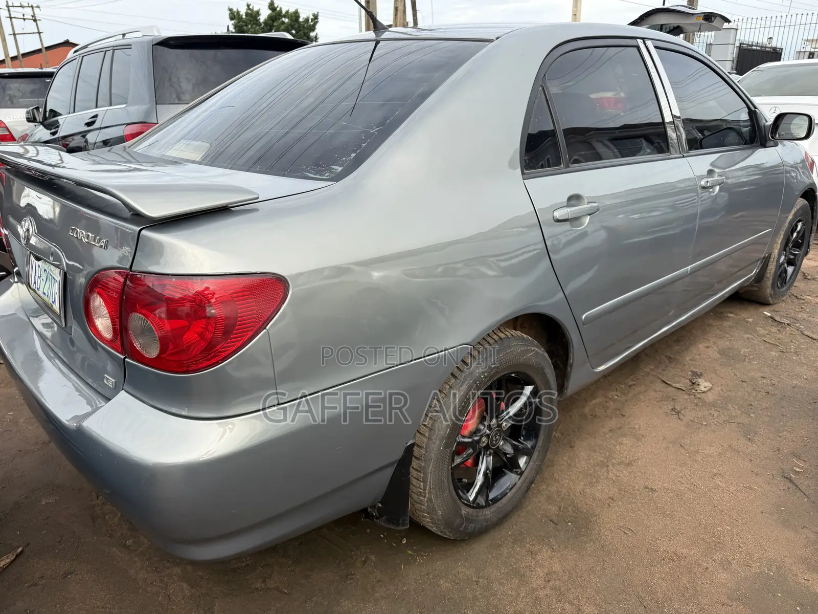 Toyota Corolla Sedan Automatic 2003 Gray