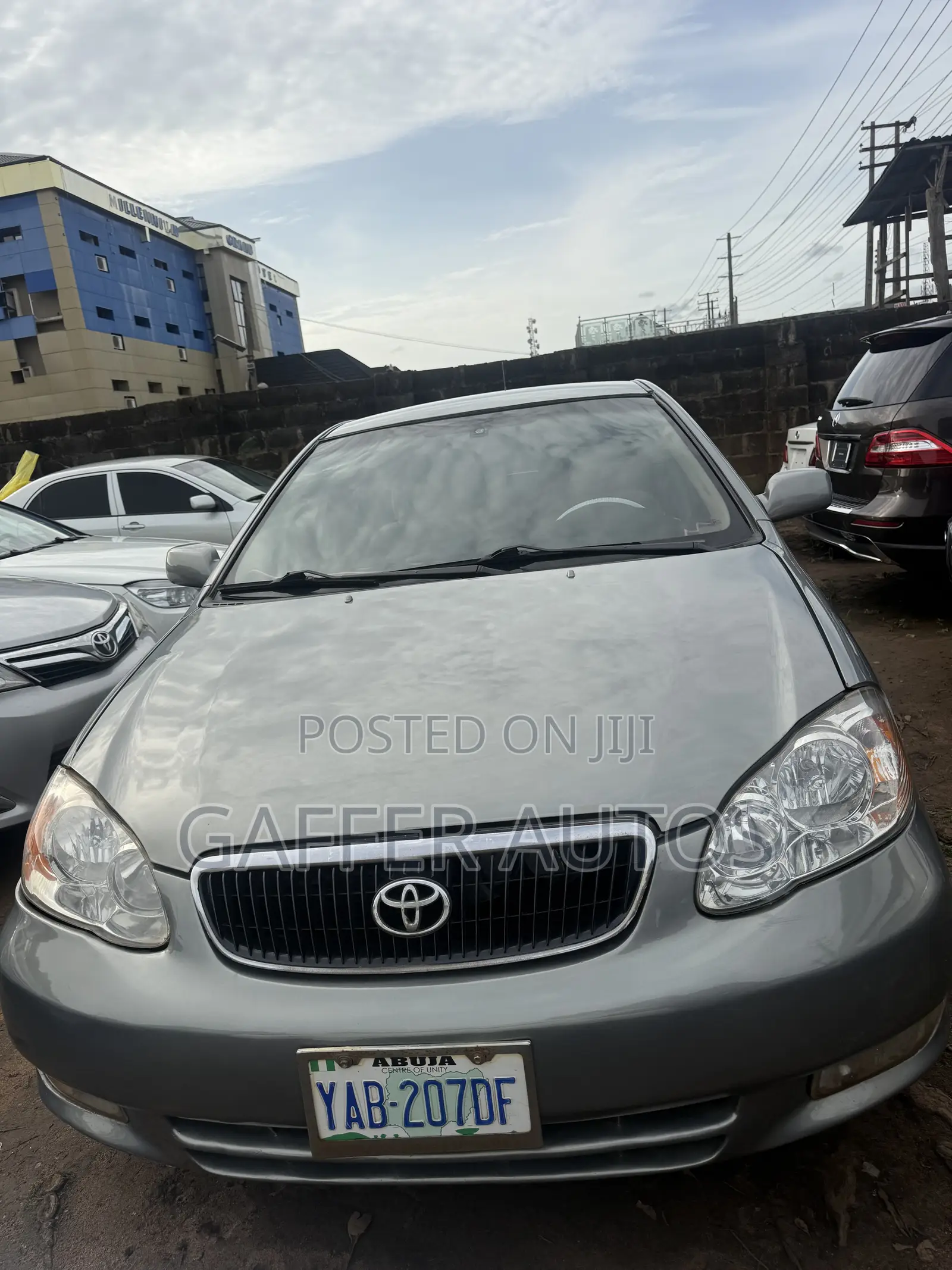 Toyota Corolla Sedan Automatic 2003 Gray