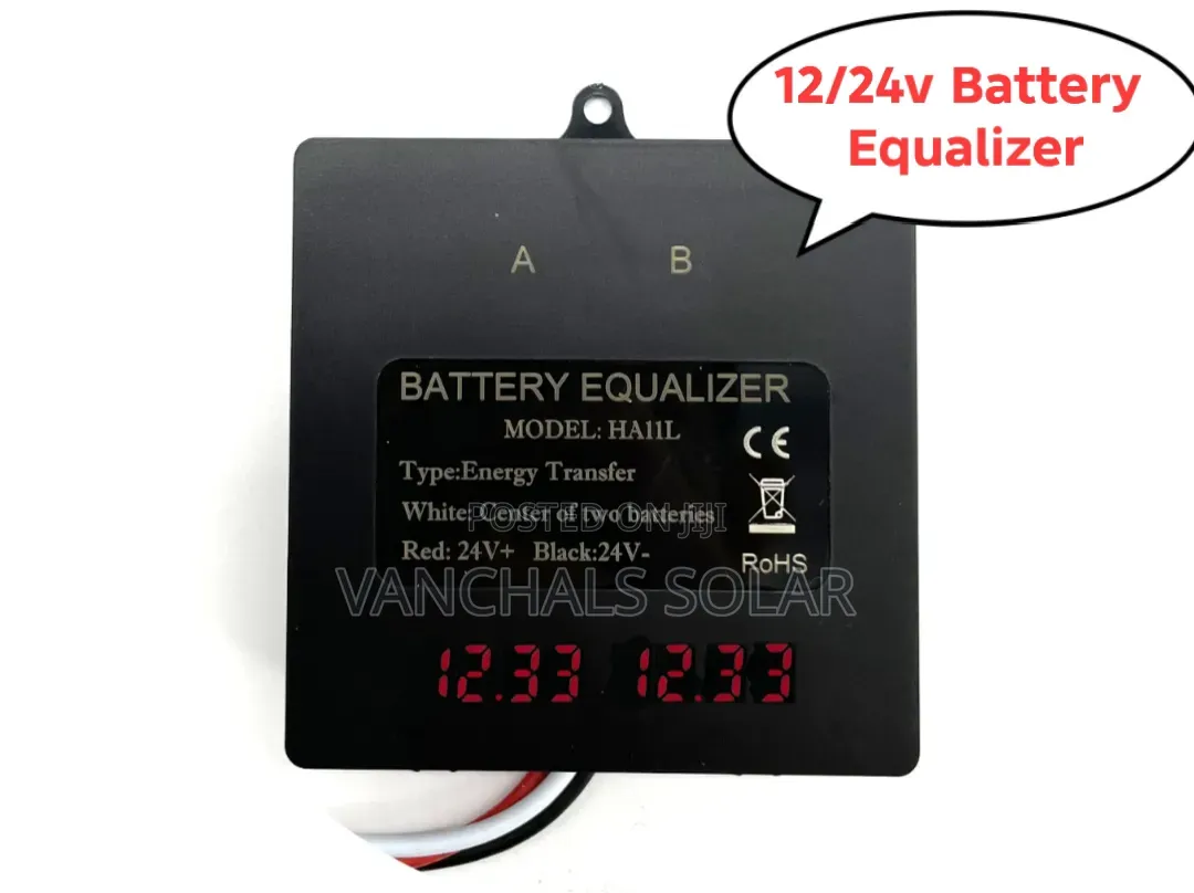 Battery Equalizer Balancer 24v - Lithium LifePo4/ Lead Acid Batteries