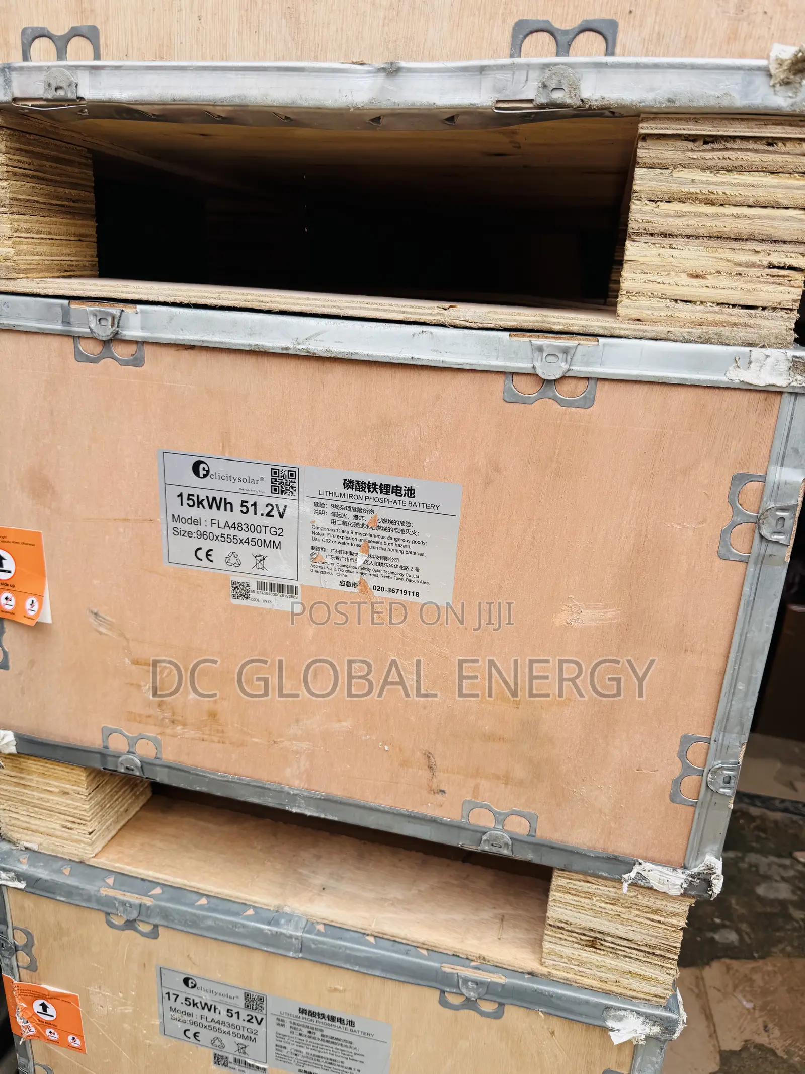 15kwh Felicity Ion Lithium Battery 48v