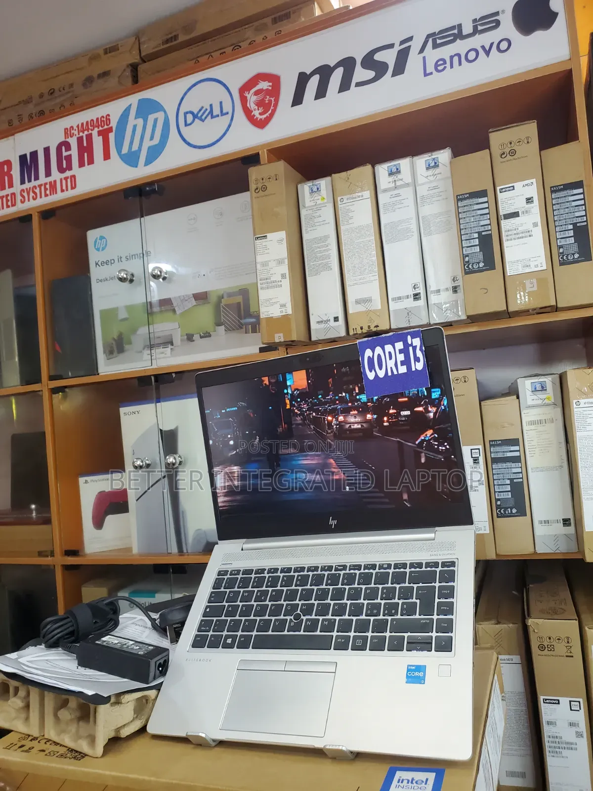 New Laptop HP EliteBook 2170P 8GB Intel Core i3 SSD 512GB