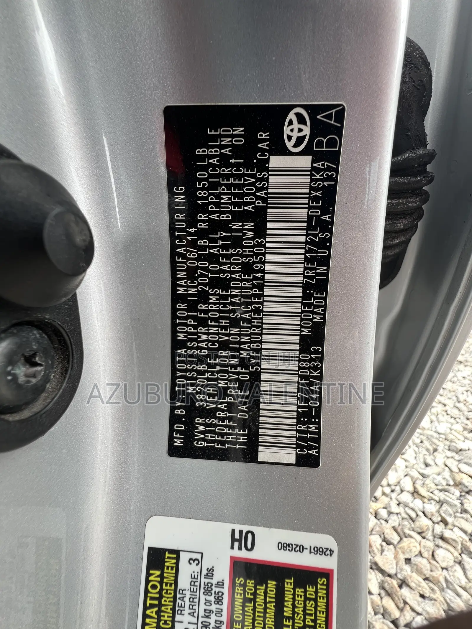 Toyota Corolla S Plus 4dr Sedan (1.8L 4cyl 6M) 2014 Silver