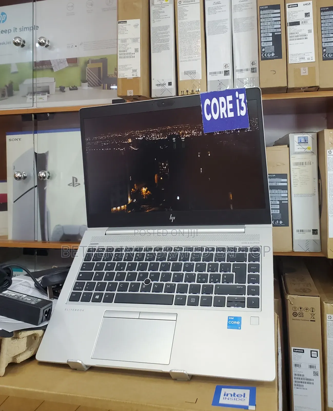 New Laptop HP EliteBook 2170P 16GB Intel Core i3 SSD 512GB