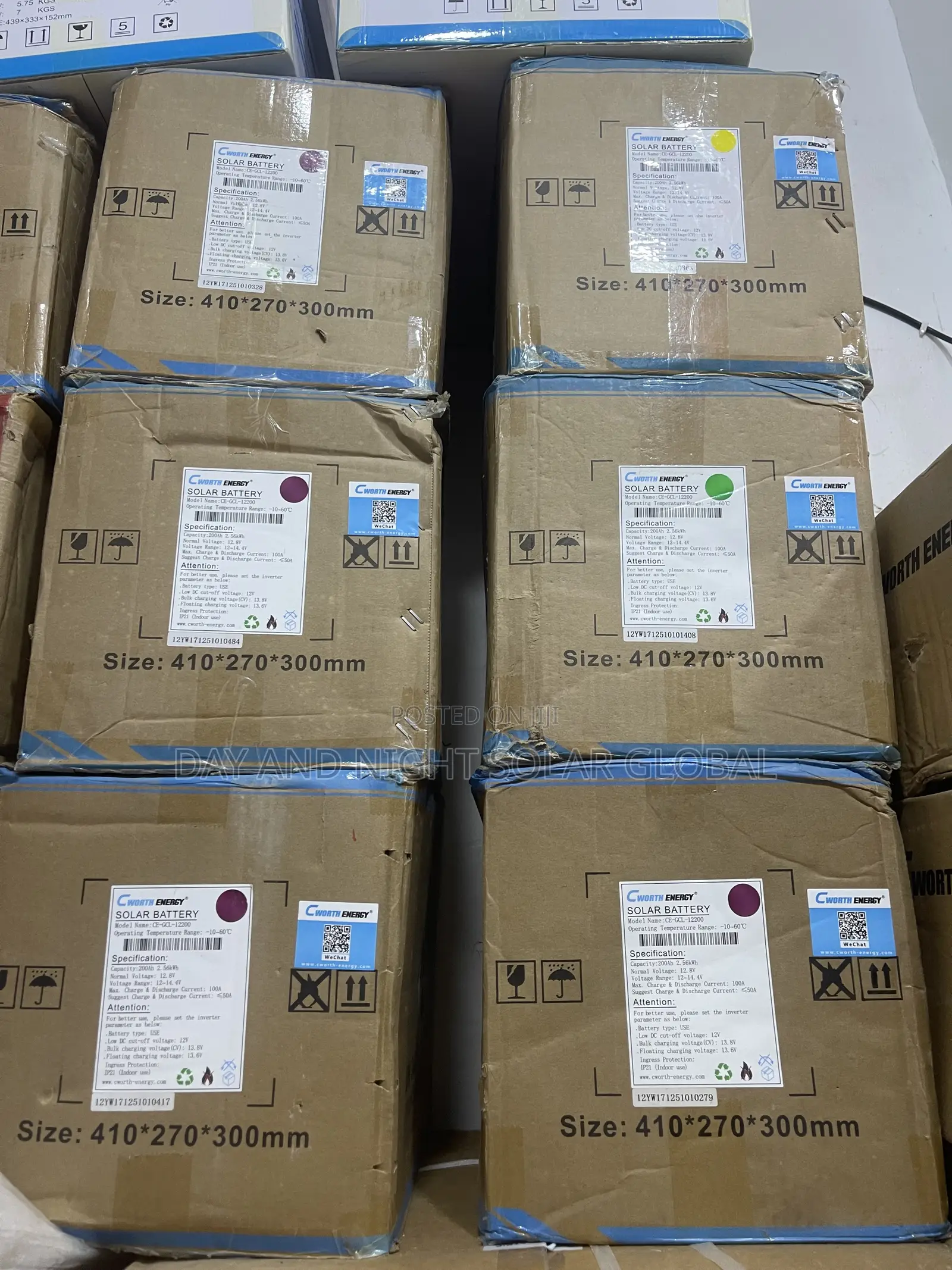 2.5kwh 12v Cworth Ion Lithium Batteries