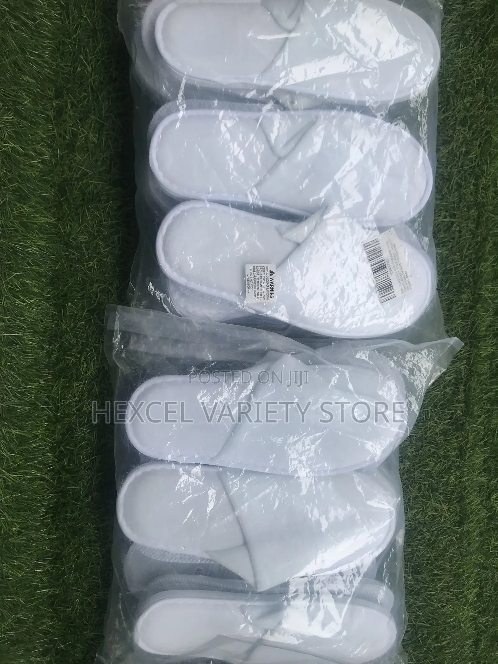 CUTETOO Pairs of 6 Flip Flop - For Homes, Hotels Spa