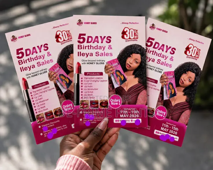 Flyers Posters Printing | Quality Full Color Printing