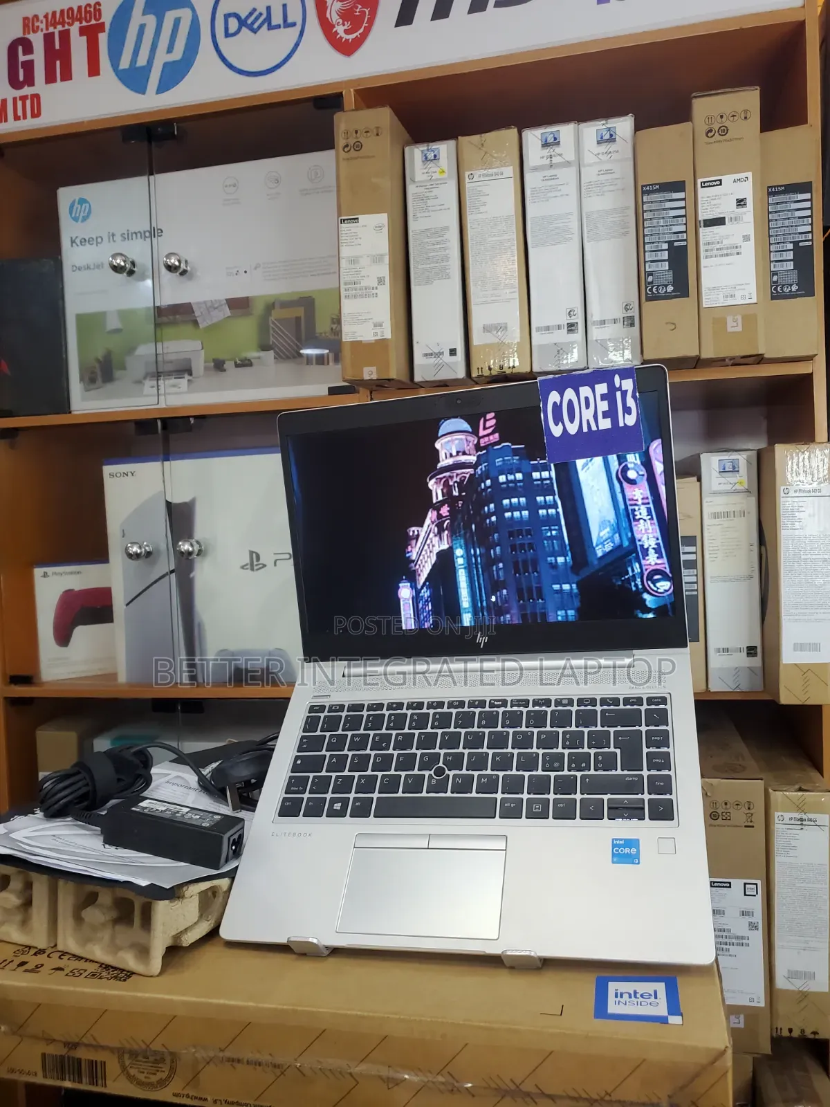 New Laptop HP EliteBook 2530P 8GB Intel Core i3 SSD 256GB