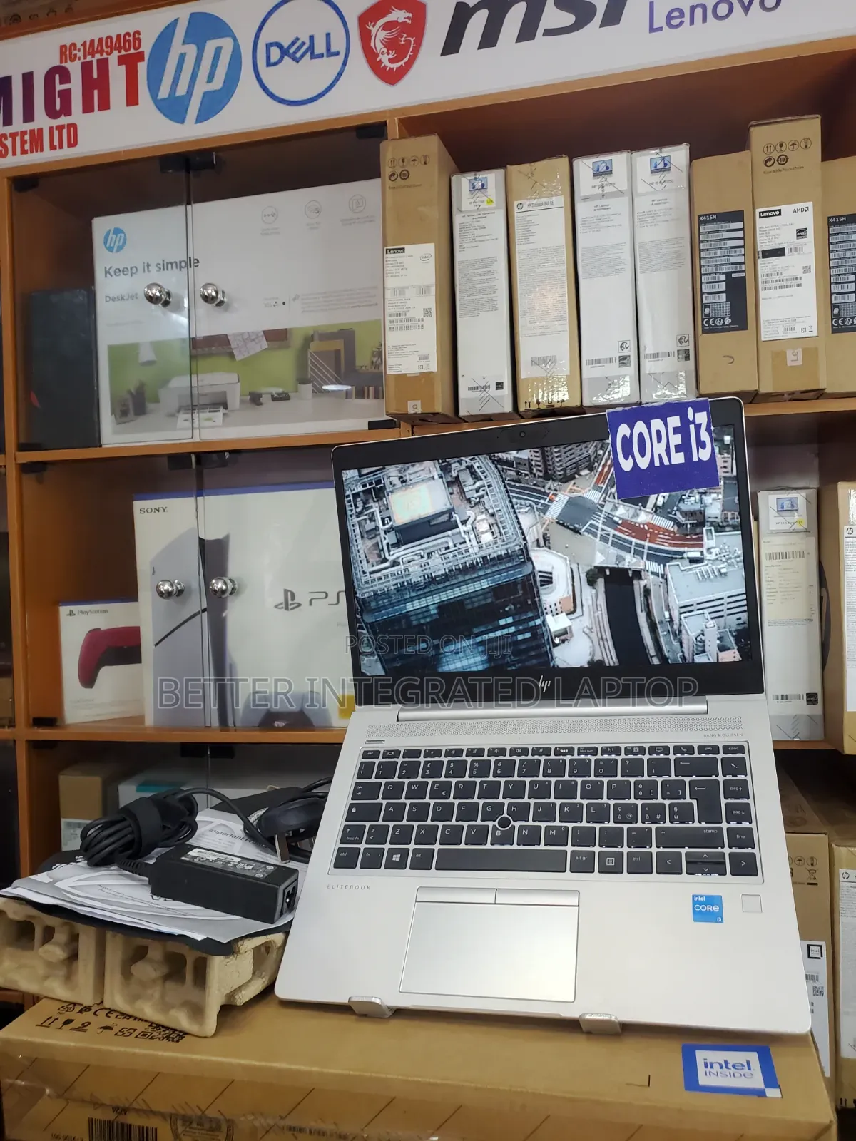 New Laptop HP EliteBook 2530P 8GB Intel Core i3 SSD 256GB