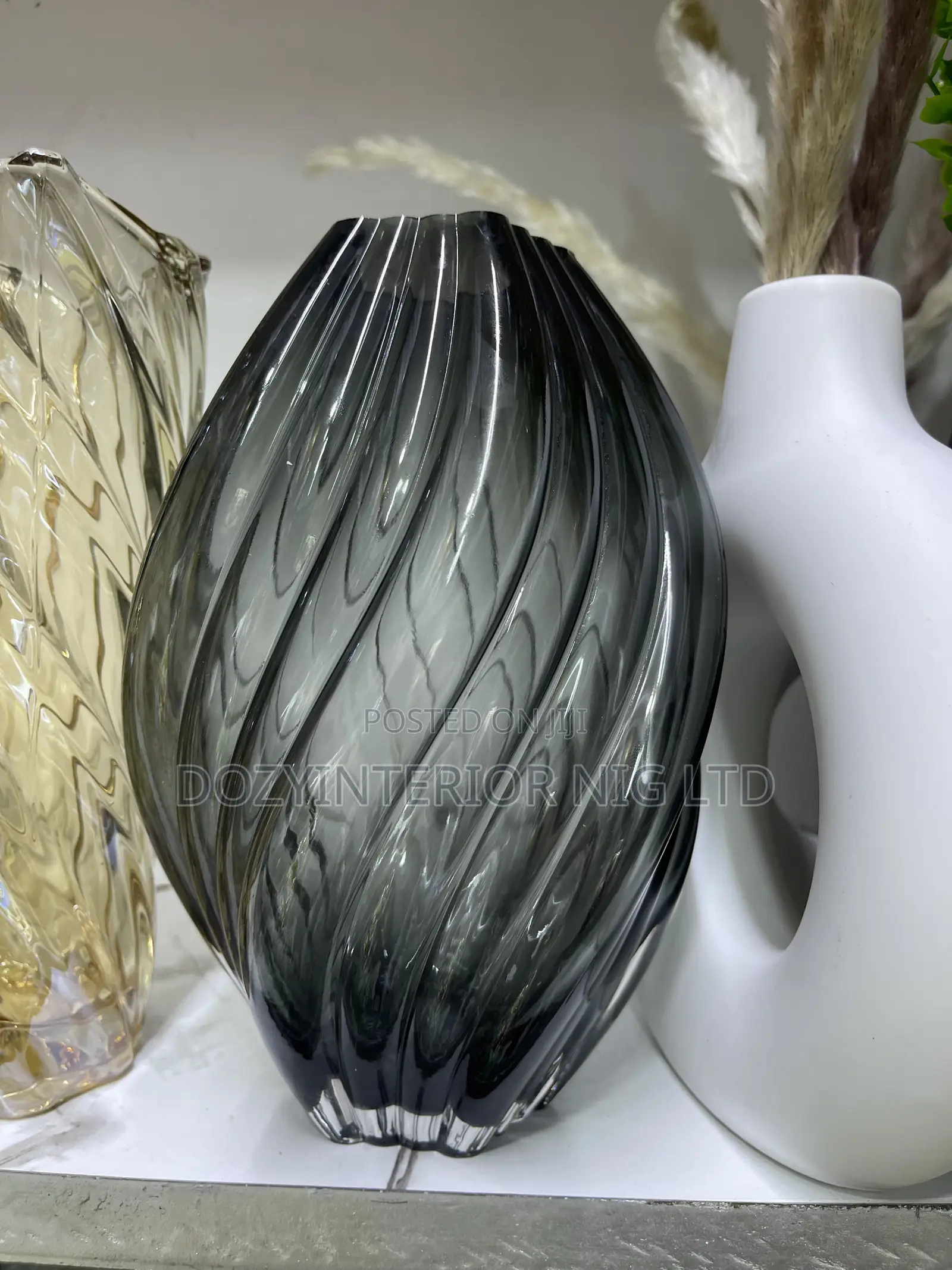 Tampered Glass Vase