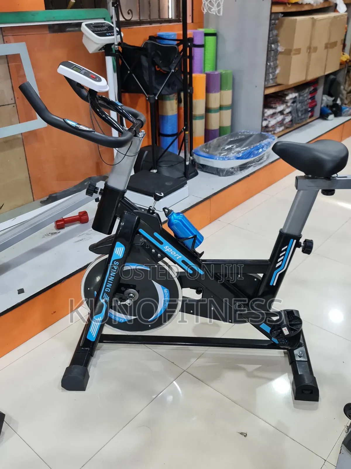 Premium Indoor Spin Bike – 120kg Capacity, 13kg Wheel