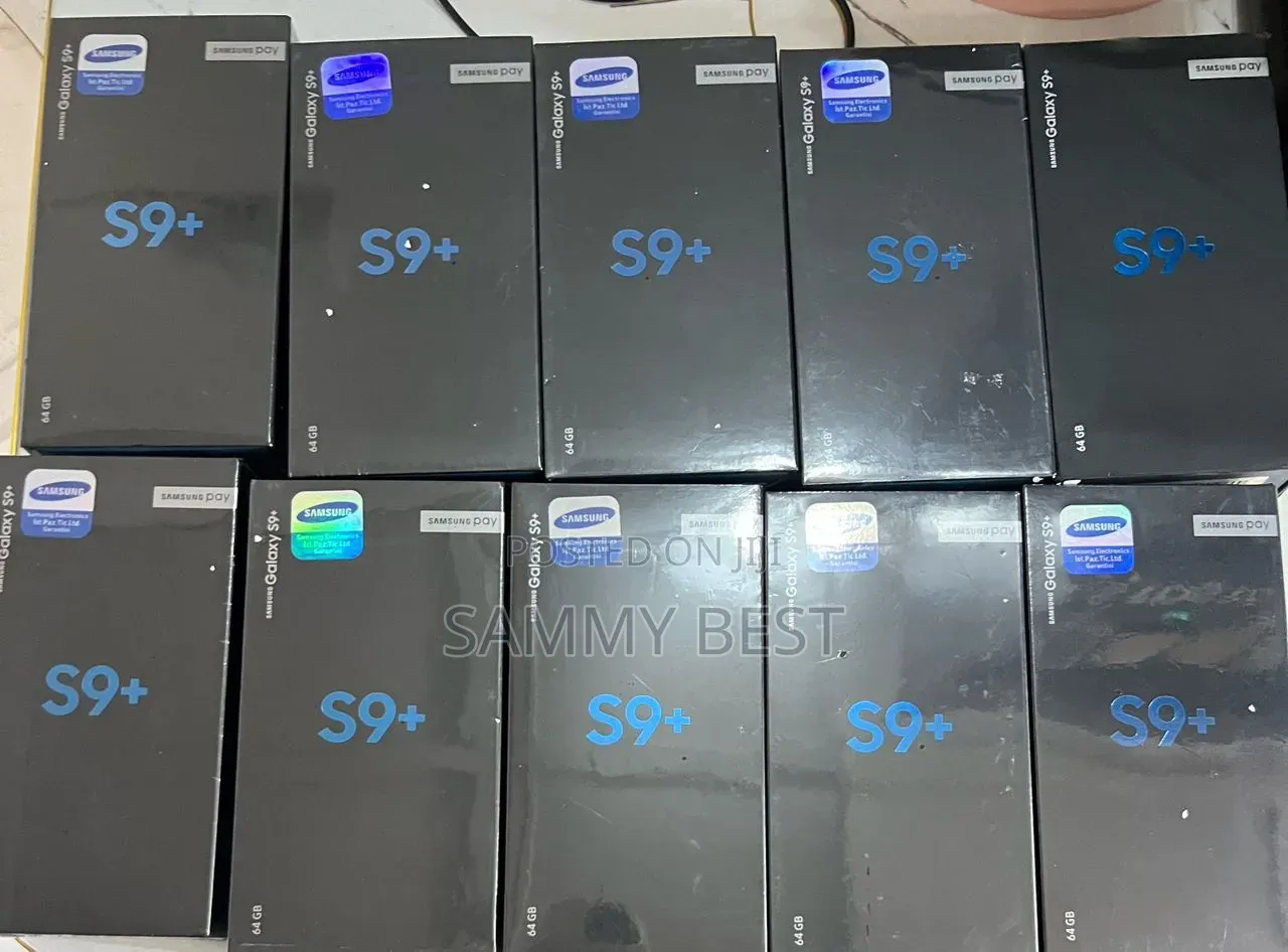 New Samsung Galaxy S9 Plus 64 GB Black