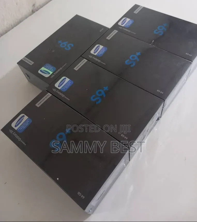 New Samsung Galaxy S9 Plus 64 GB Black