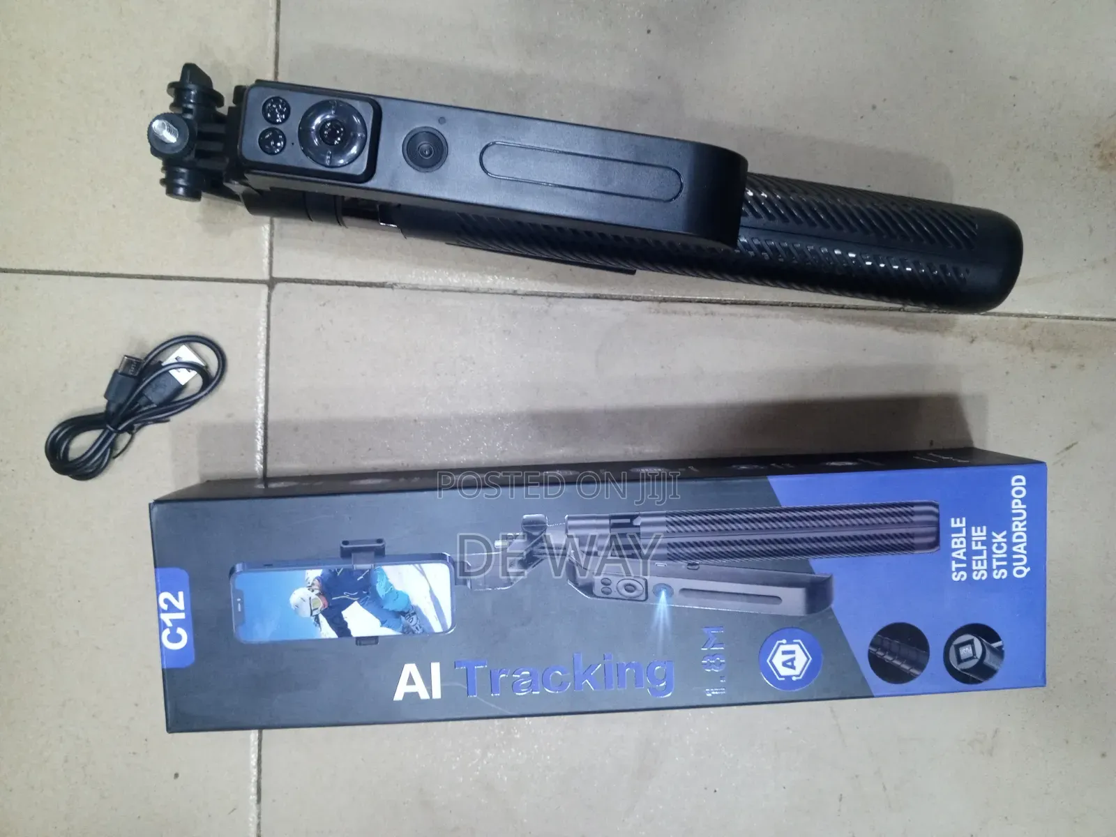 C12 Selfie Stick Quadrupod
