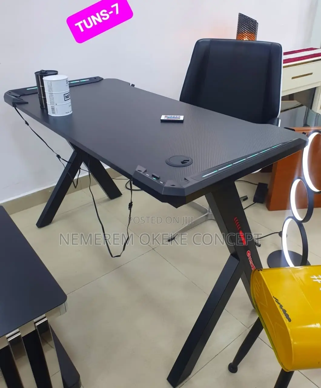 RGB 1.2 Meter Manual Streaming/Gaming Table