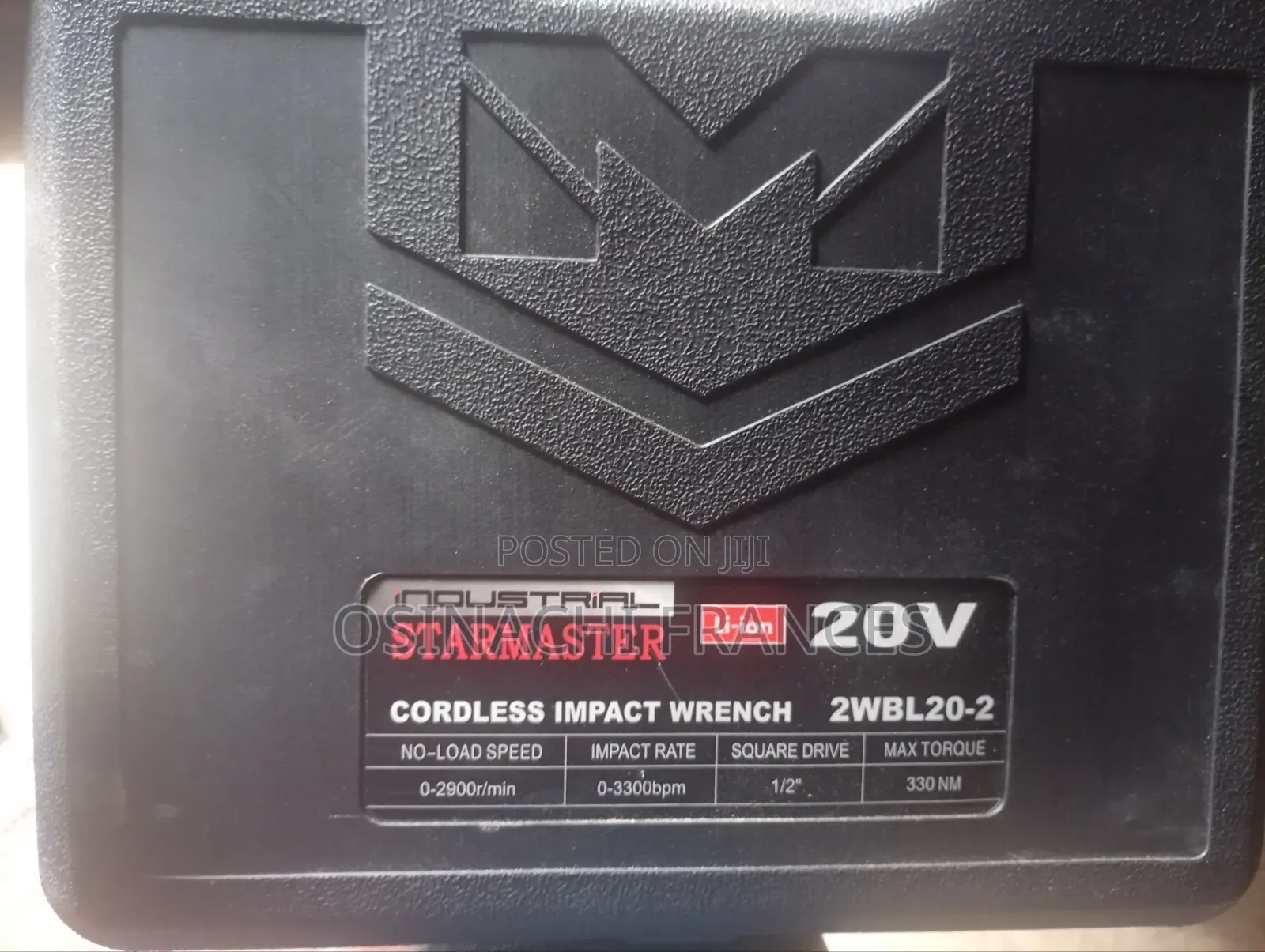 Star Master Cordless Impact Wrench 20v 2 Battery