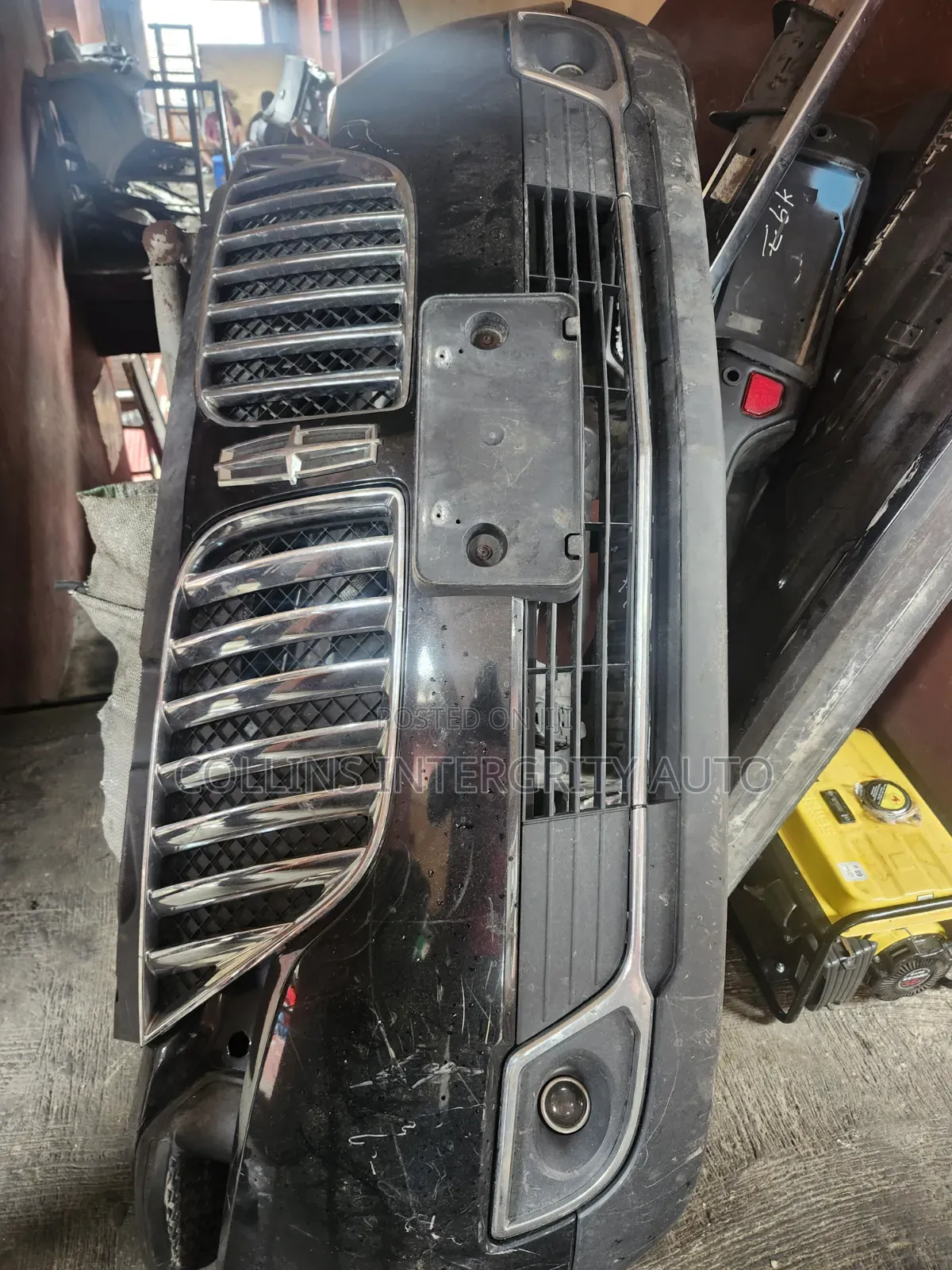 Lincoln MKX Complete Front Bumper 2013 to 2015