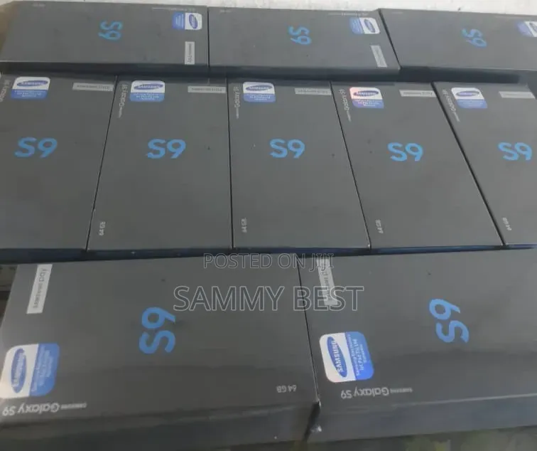 New Samsung Galaxy S9 64 GB Black