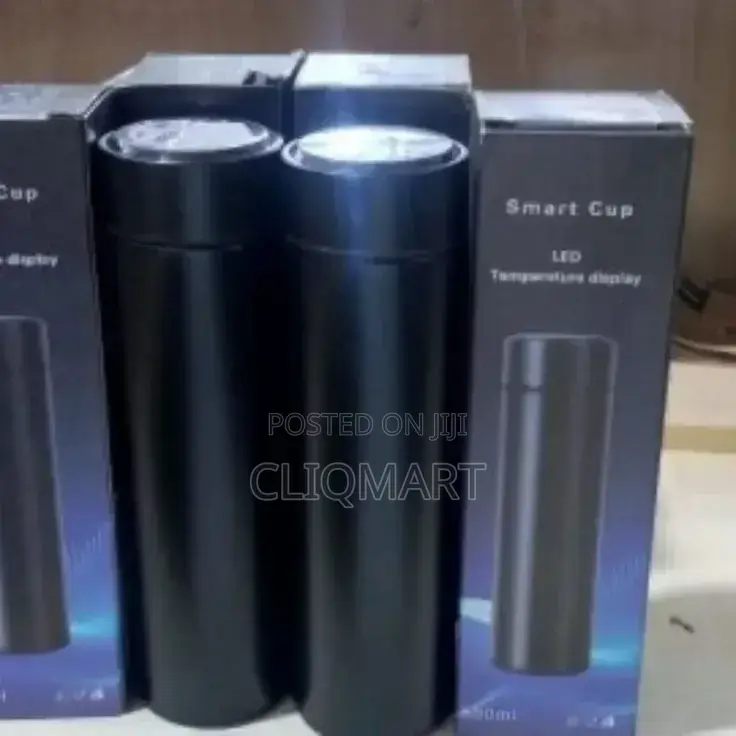 Smart Vacuum Flask With LED Temperature Display –500ml Stainless Steel