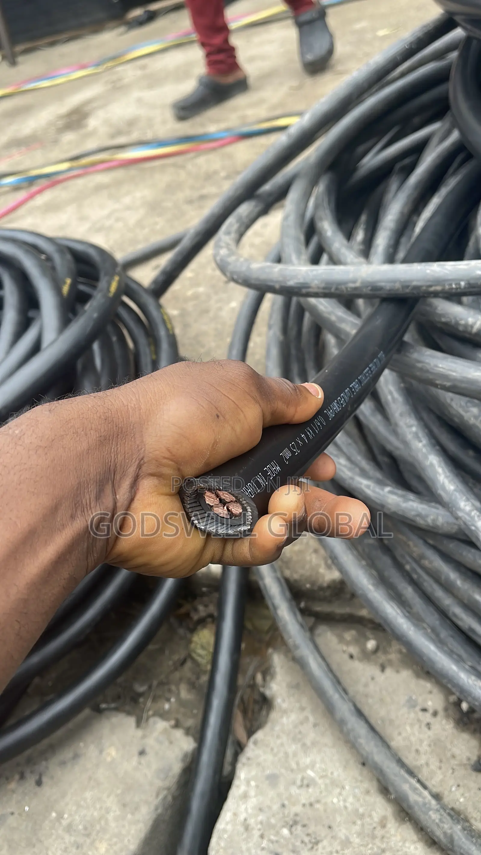 25mmx4core Bicc Electric Cable