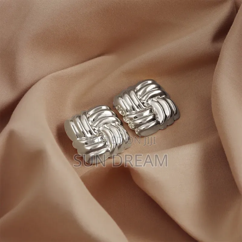 Sliver Stud Women's Earrings Jewelry Rings