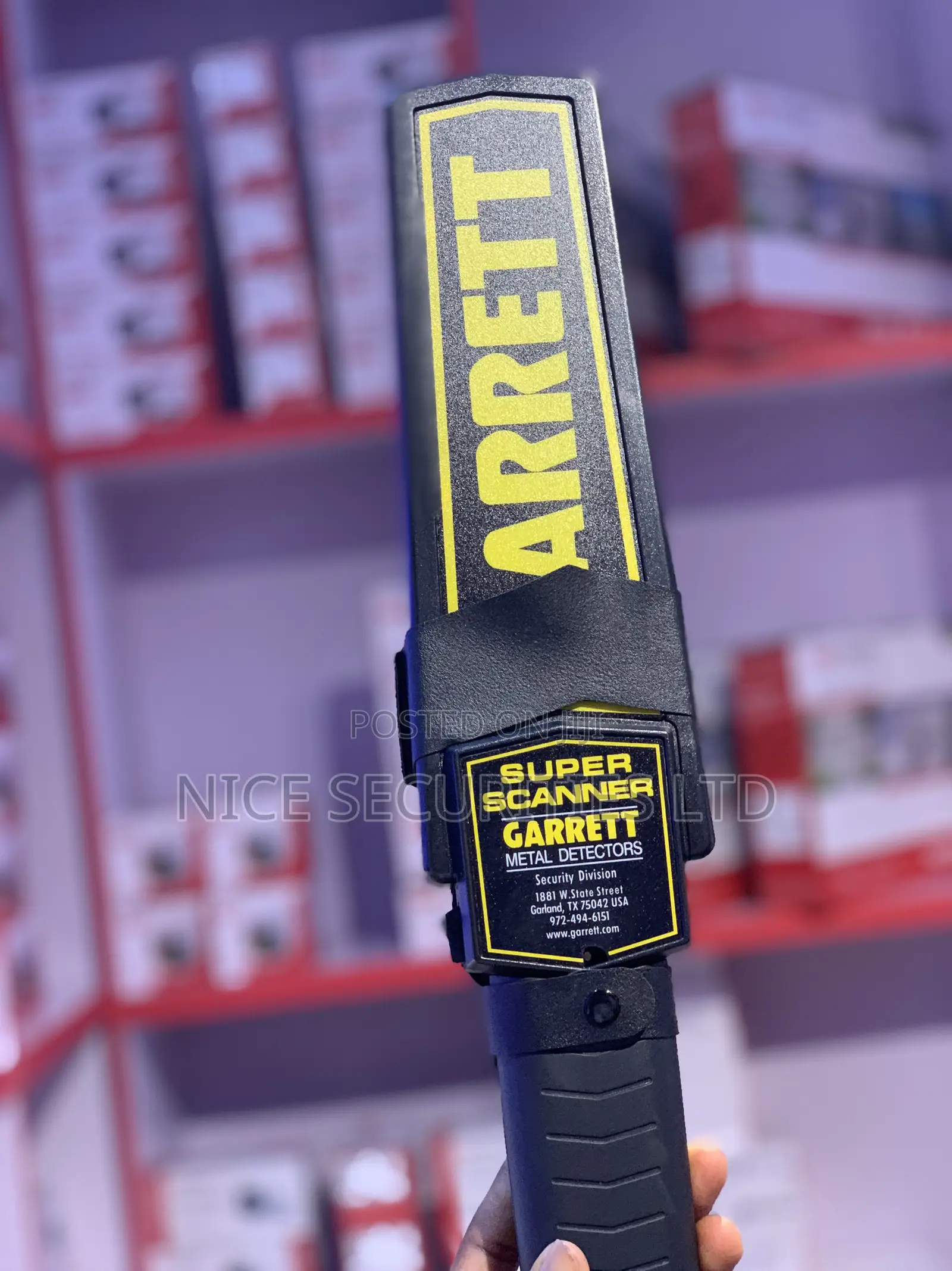 GARRETT-Metal Detector-Supper Scanner