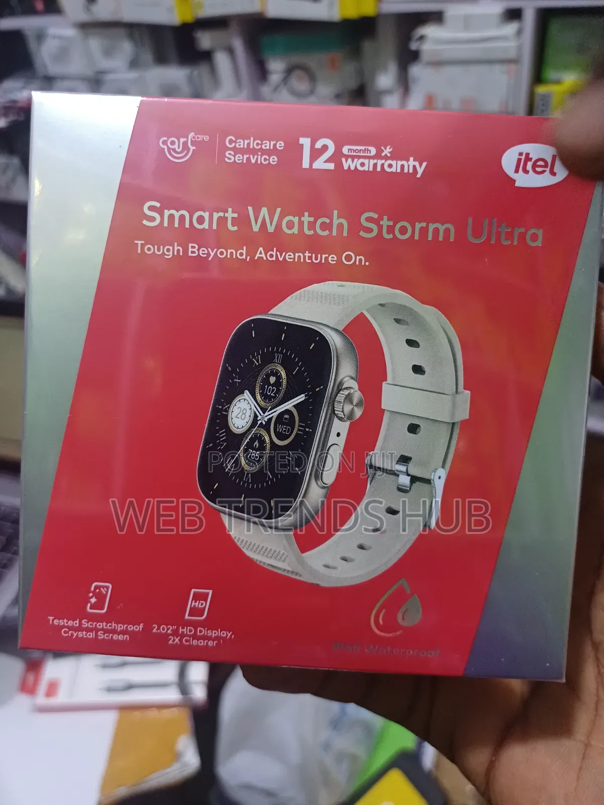 Itel Smart Watch Storm Ultra (ISW-O23) – Bluetooth Calling