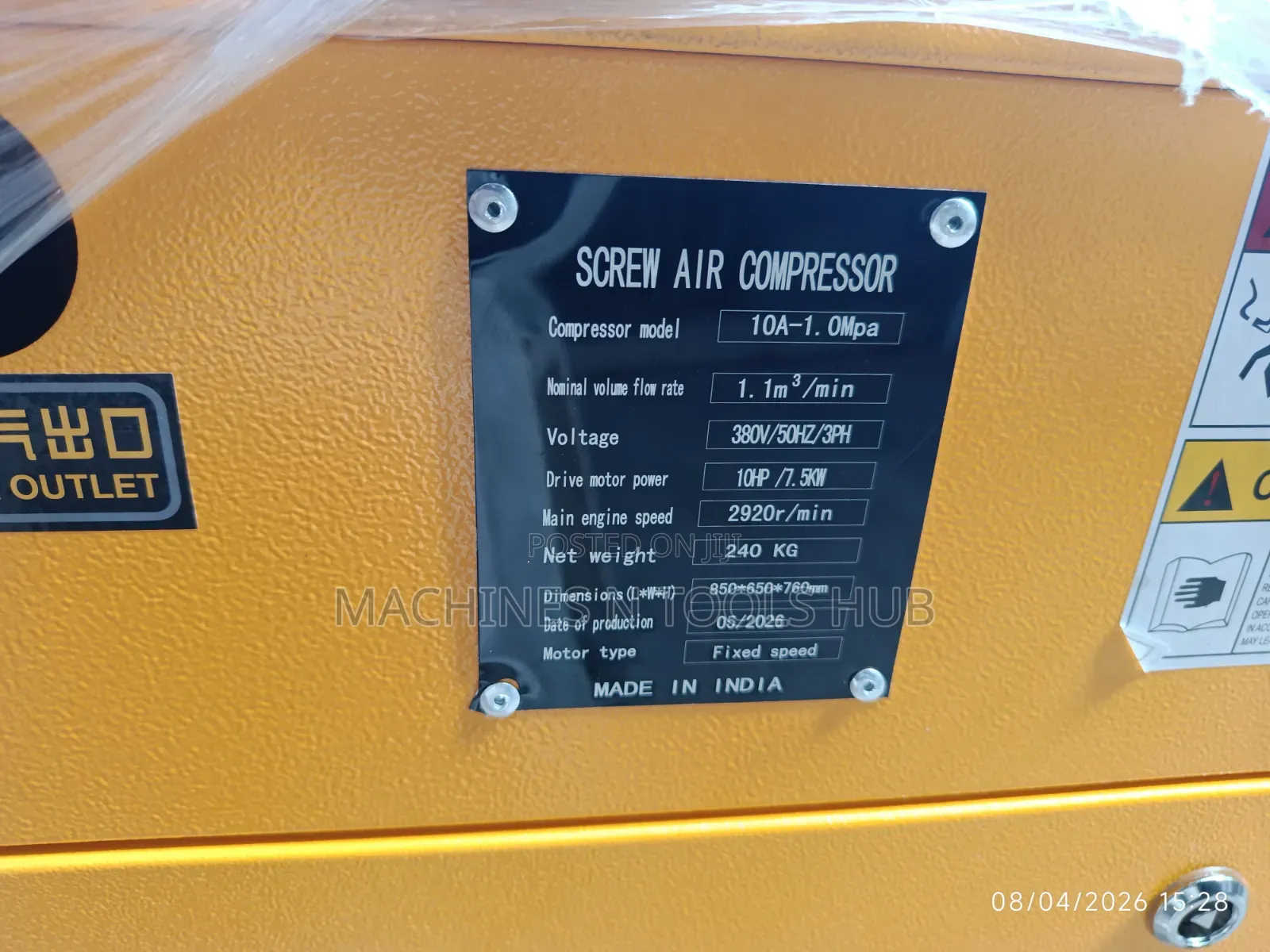 Kaeser S10 Industrial Screw Air Compressor