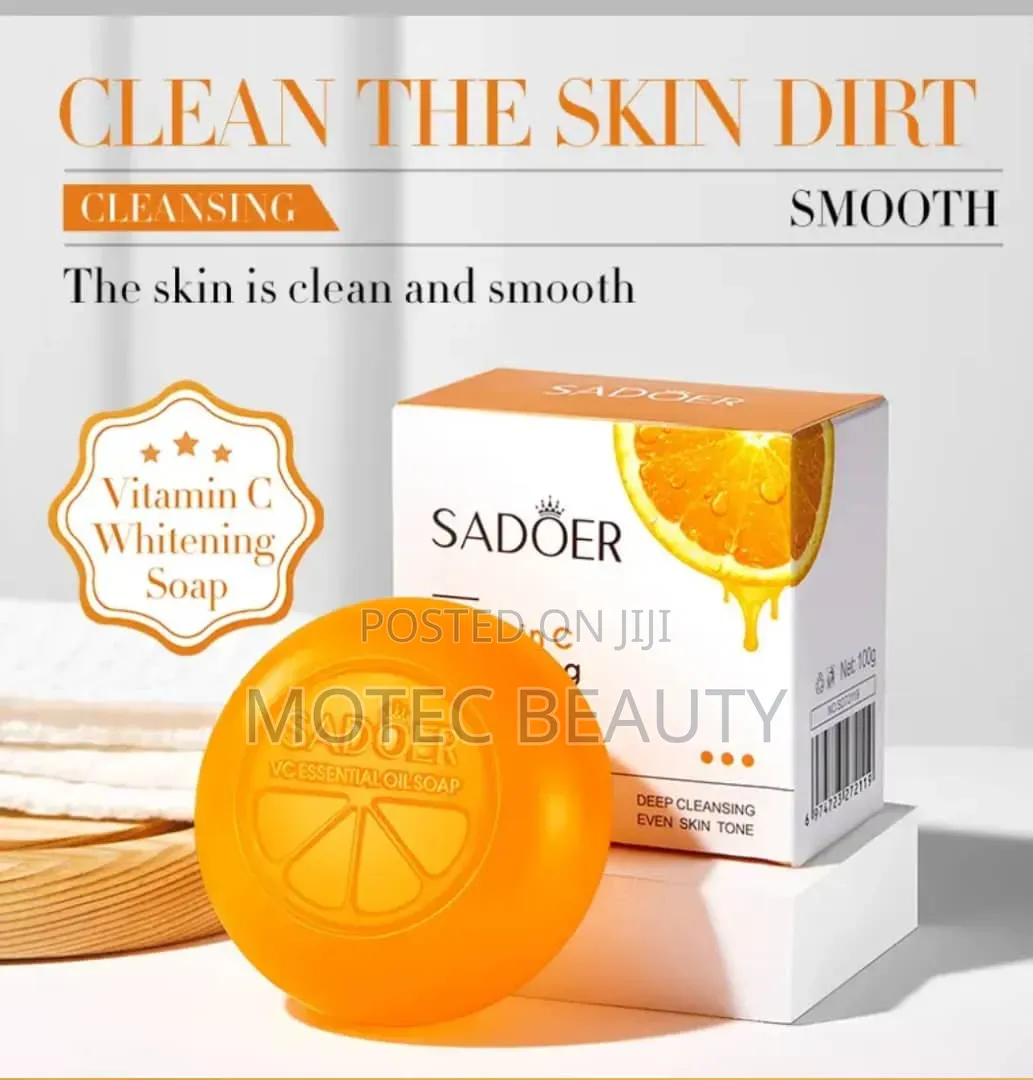 Sadoer Vitamin C Whitening Soap /Vc Essential Oil Soap