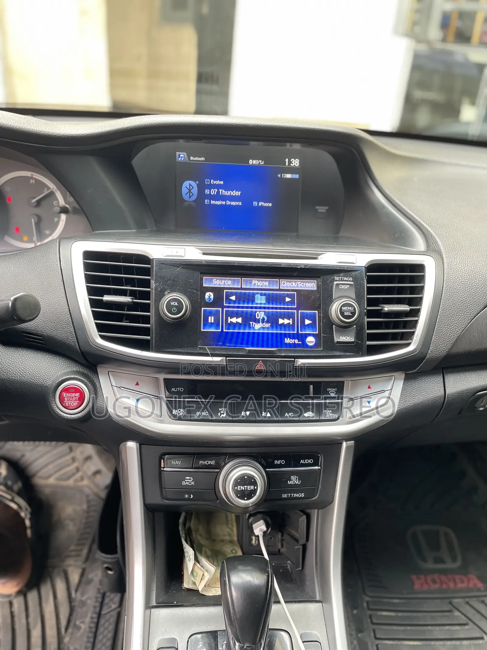 2013-15 Honda Accord Factory Navigation System