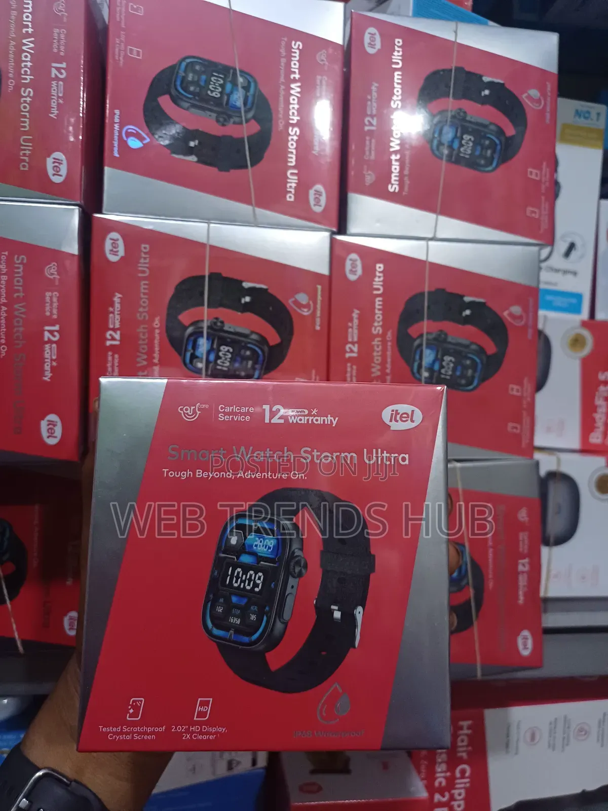 Itel Smart Watch Storm Ultra (ISW-O23) – 2.02" HD Display BT Calling