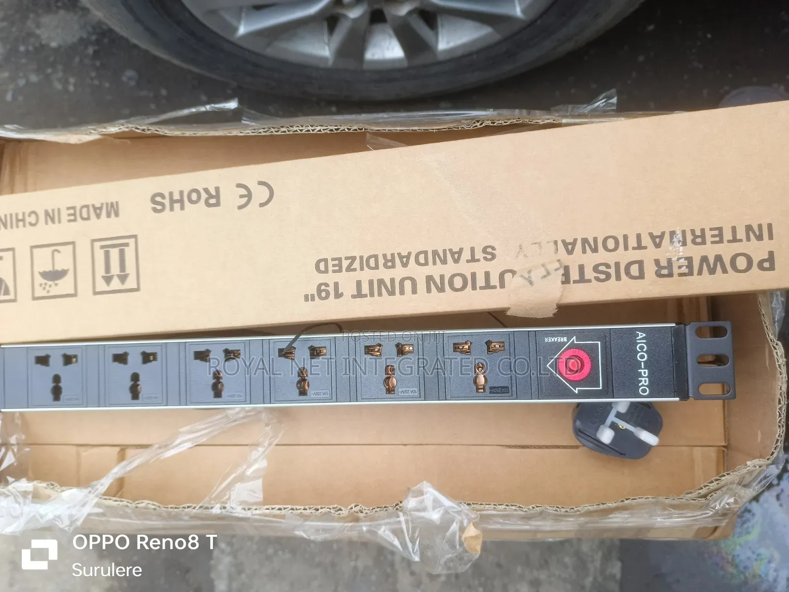 Power Distribution Unit With Surge Protector
