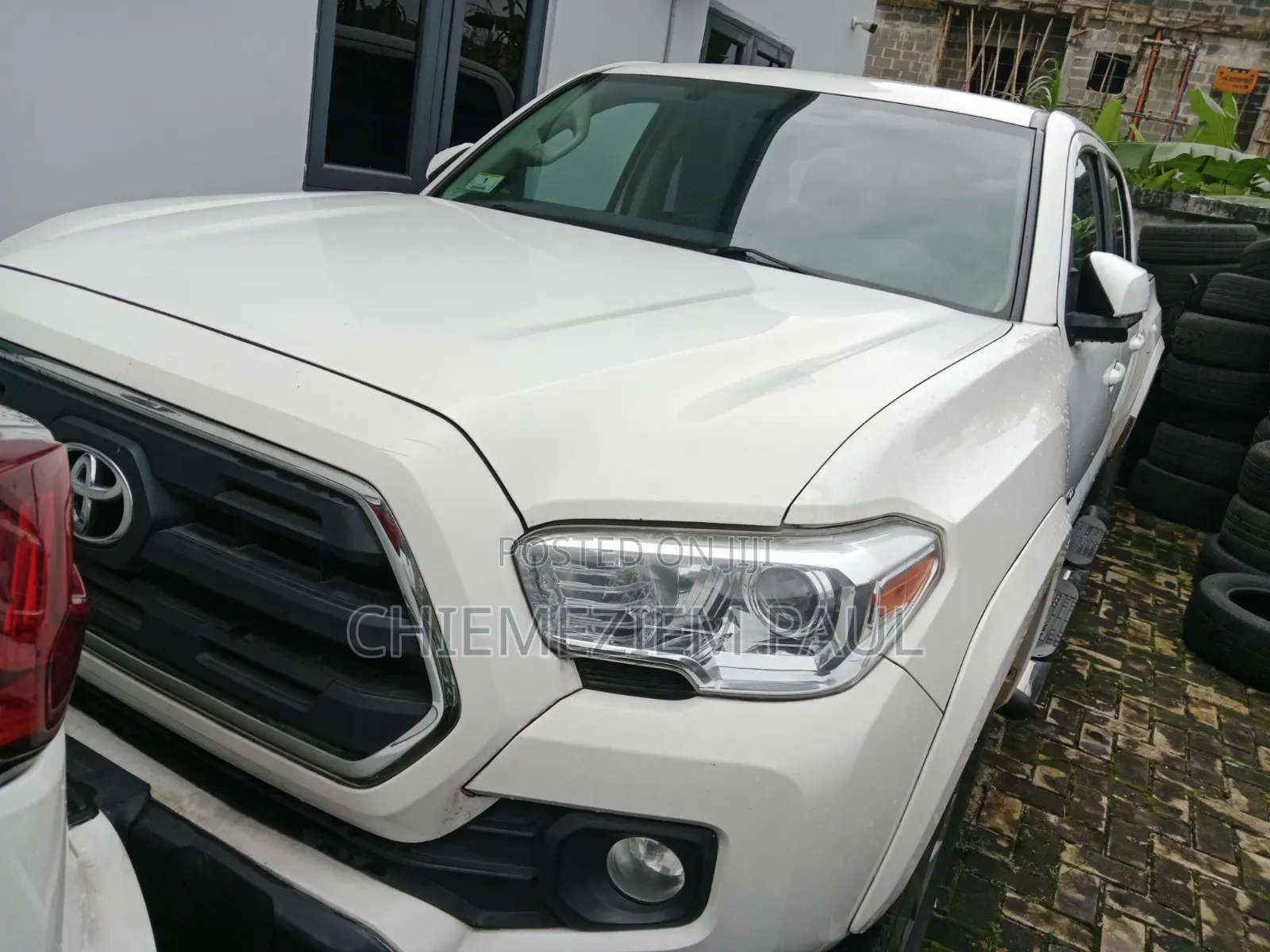 Toyota Tacoma 4dr Double Cab 2016 White