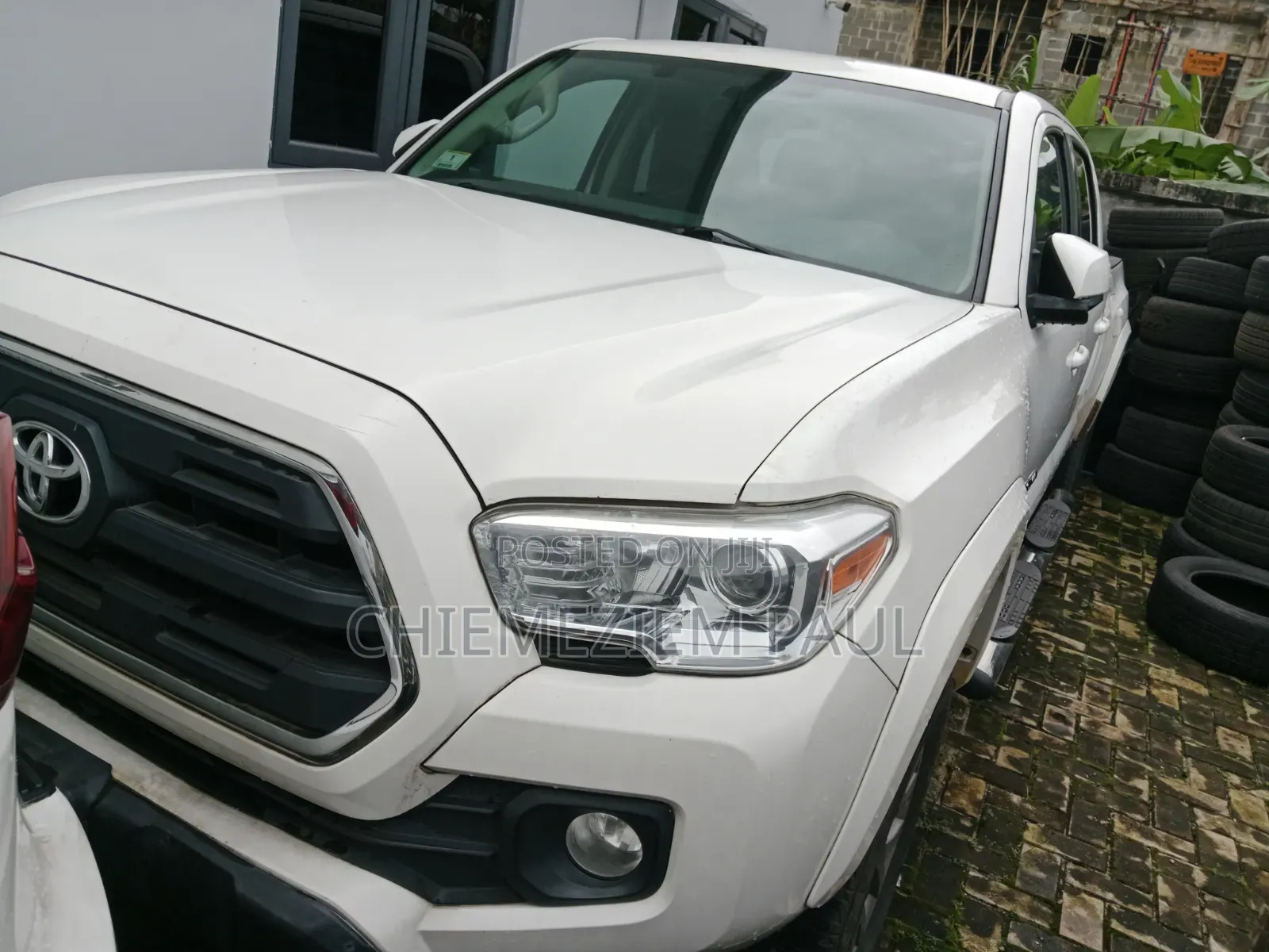 Toyota Tacoma 4dr Double Cab 2016 White